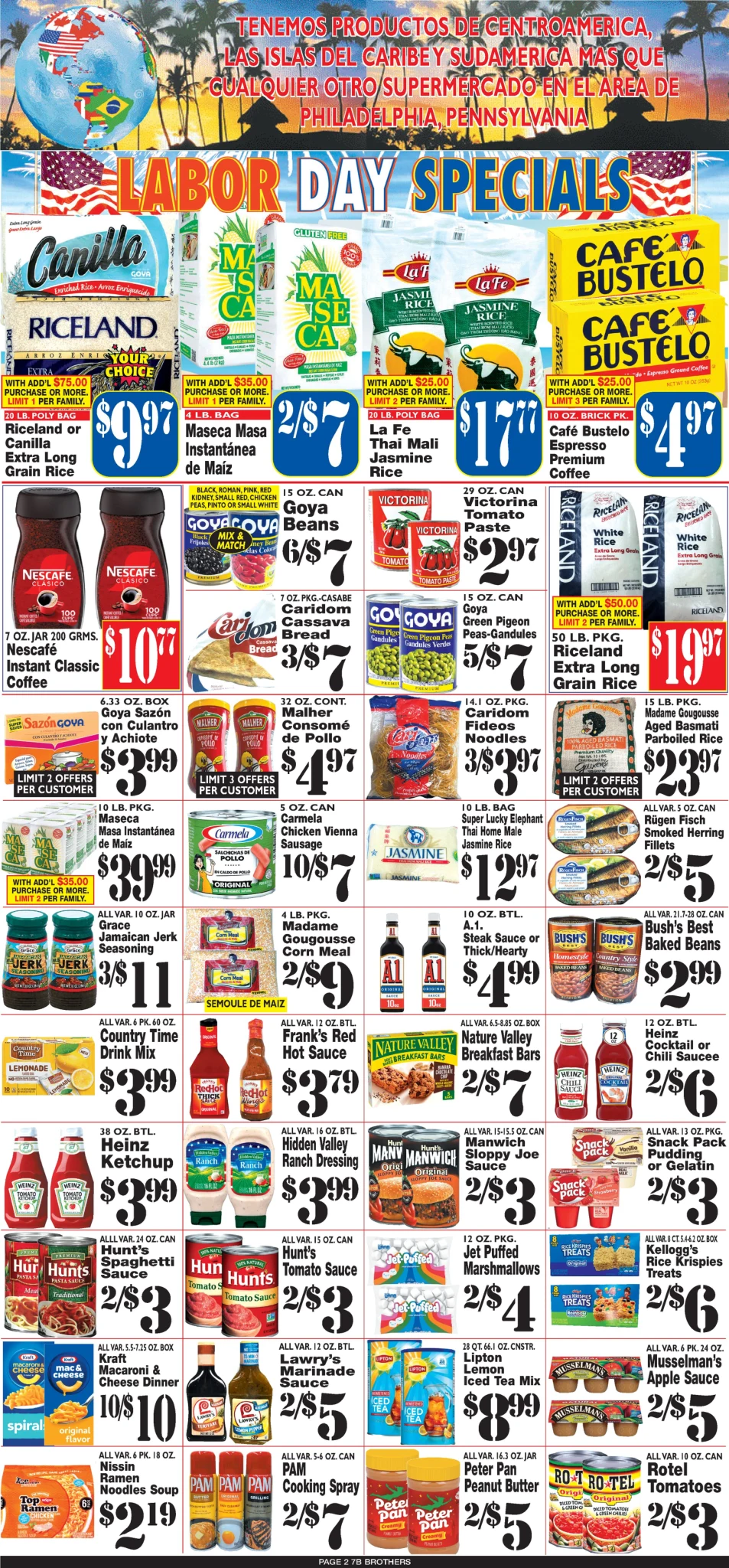7 Brothers Supermarket Weekly Ad - Page 2