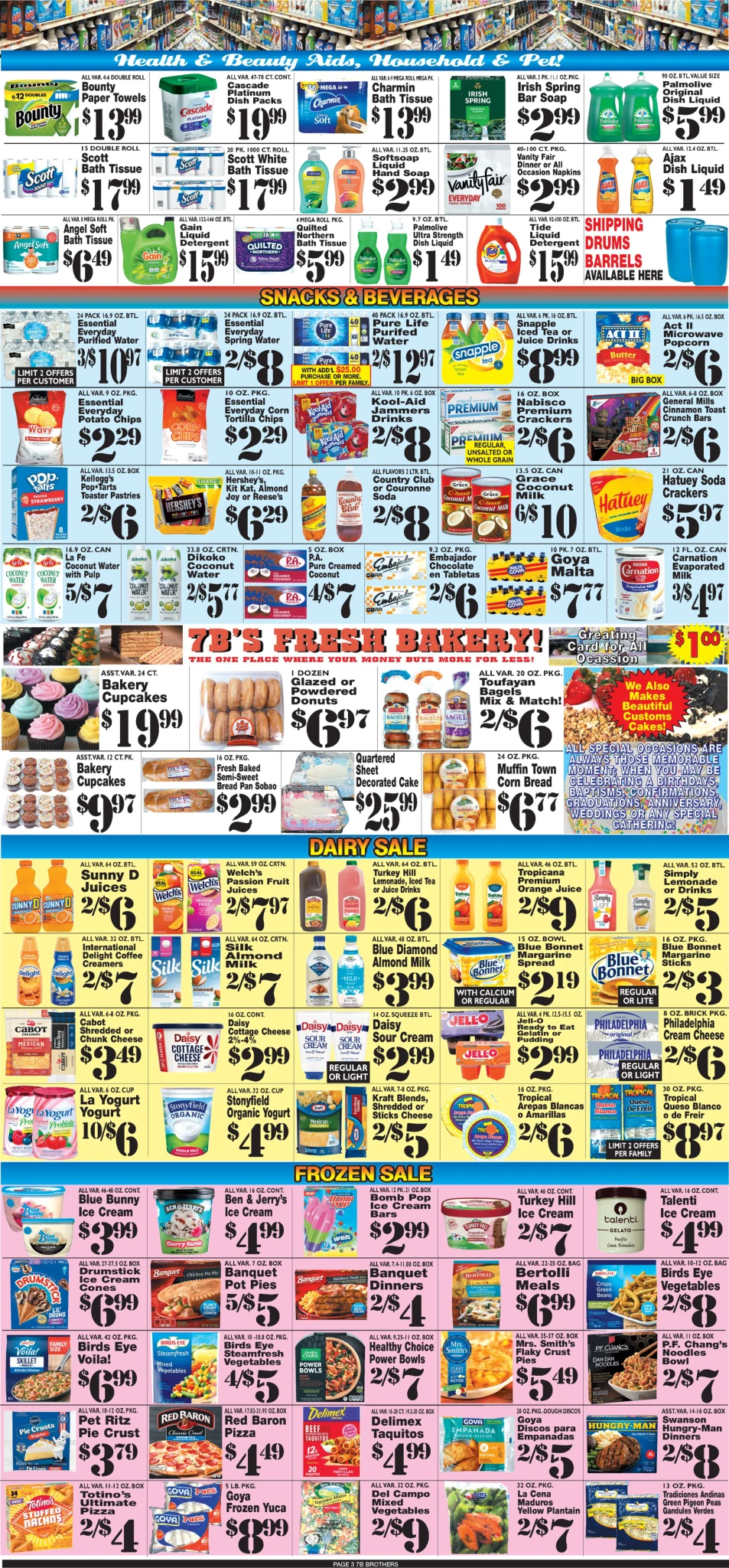 7 Brothers Supermarket Weekly Ad - Page 3
