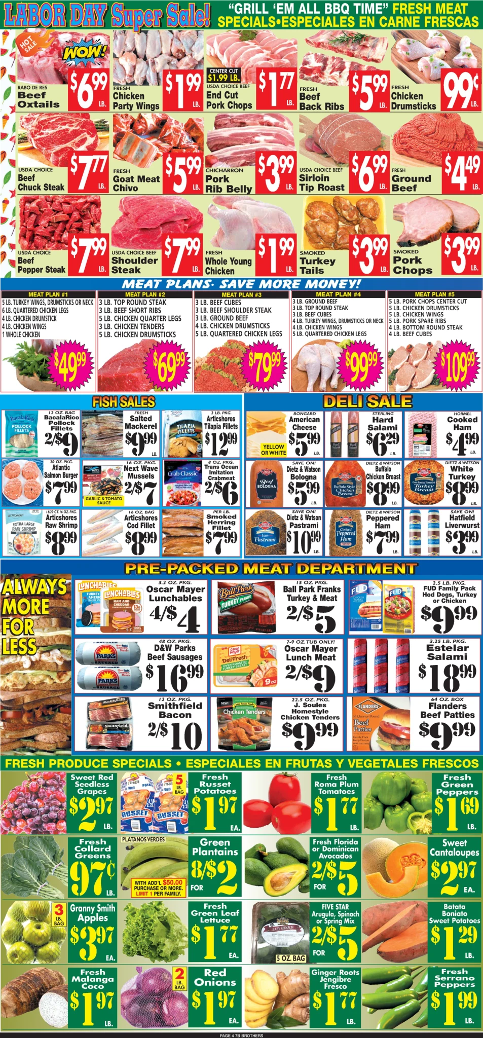 7 Brothers Supermarket Weekly Ad - Page 4