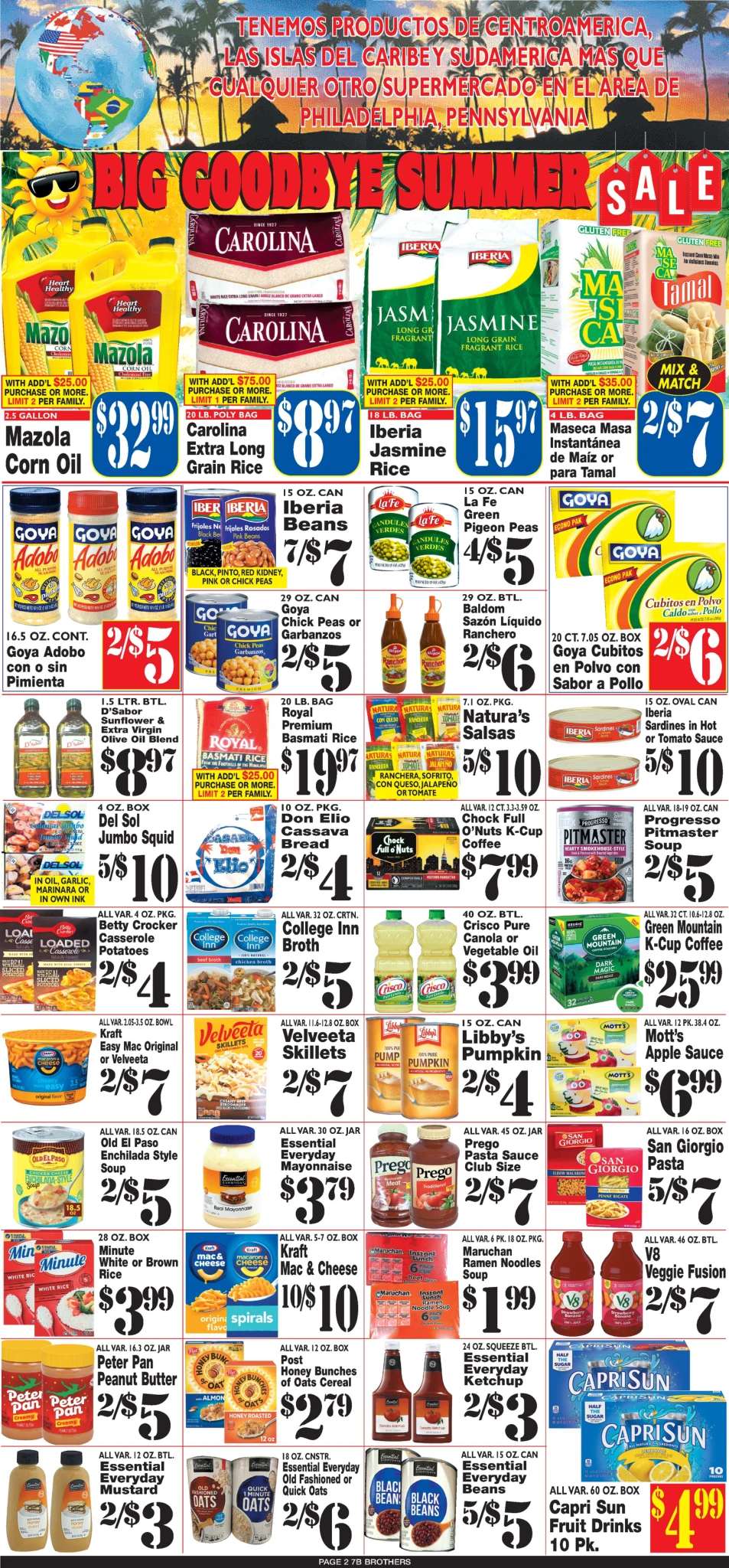 7 Brothers Supermarket Weekly Ad - Page 2