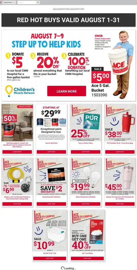 August Local Ad