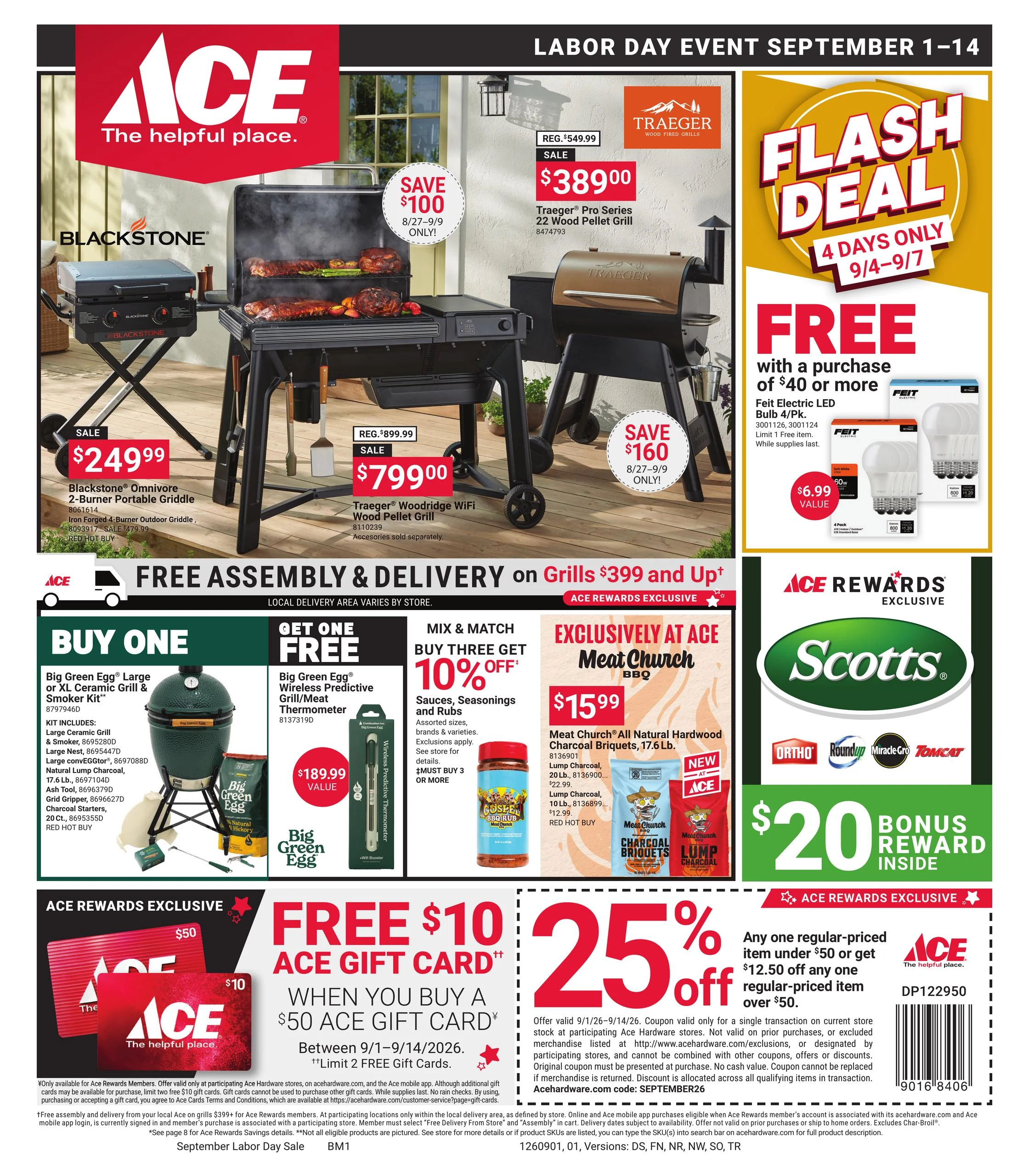 Ace Hardware September Labor Day - Page 1