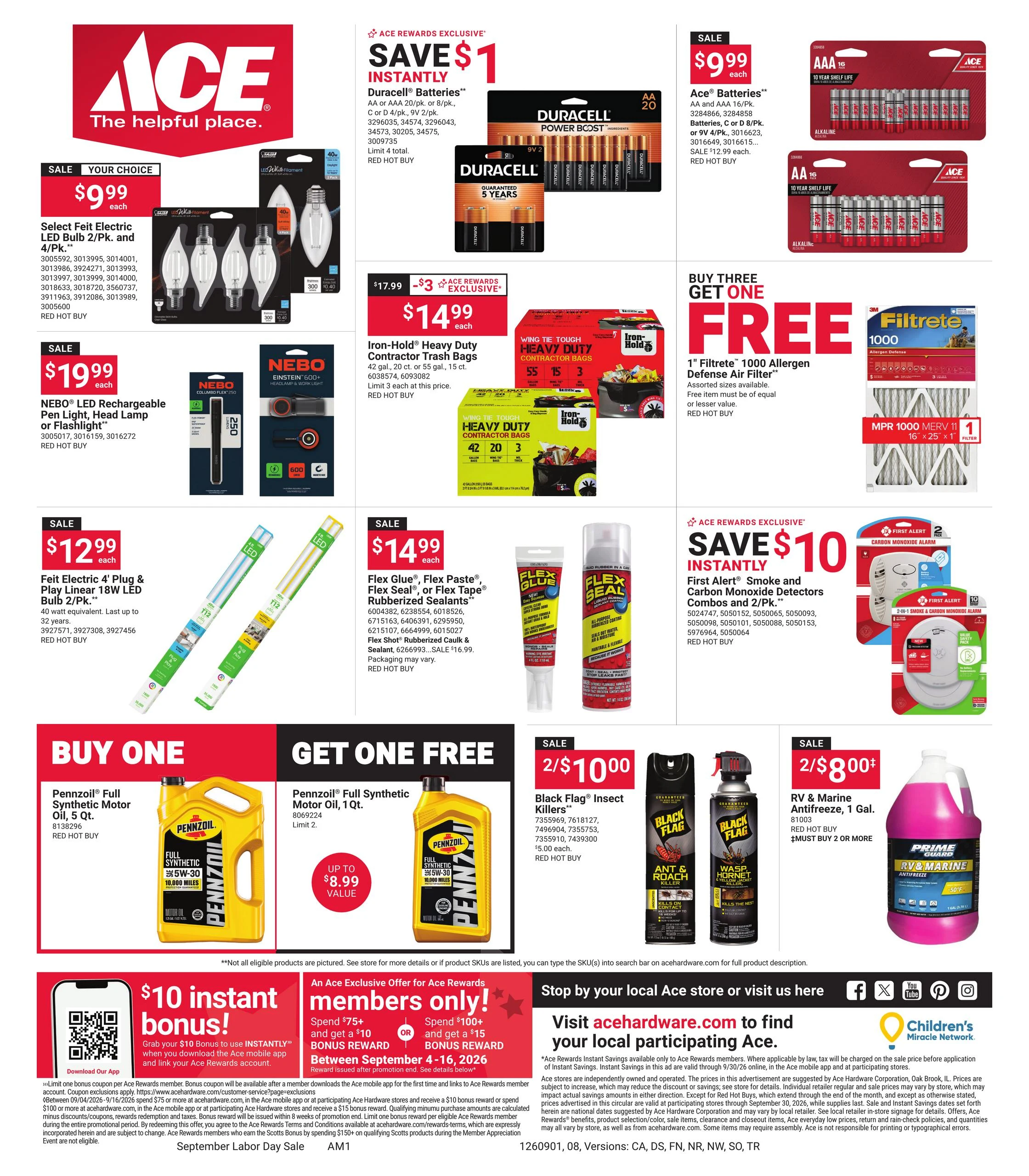 Ace Hardware September Labor Day - Page 9