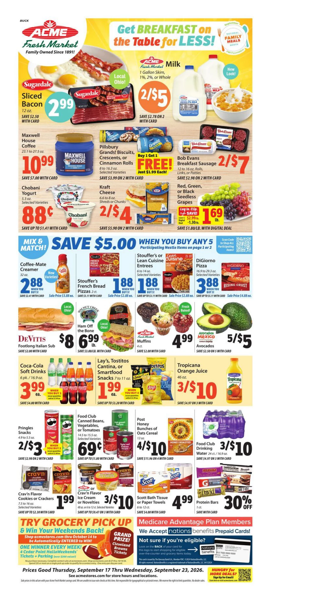 Acme Fresh Market Weekly - Page 1