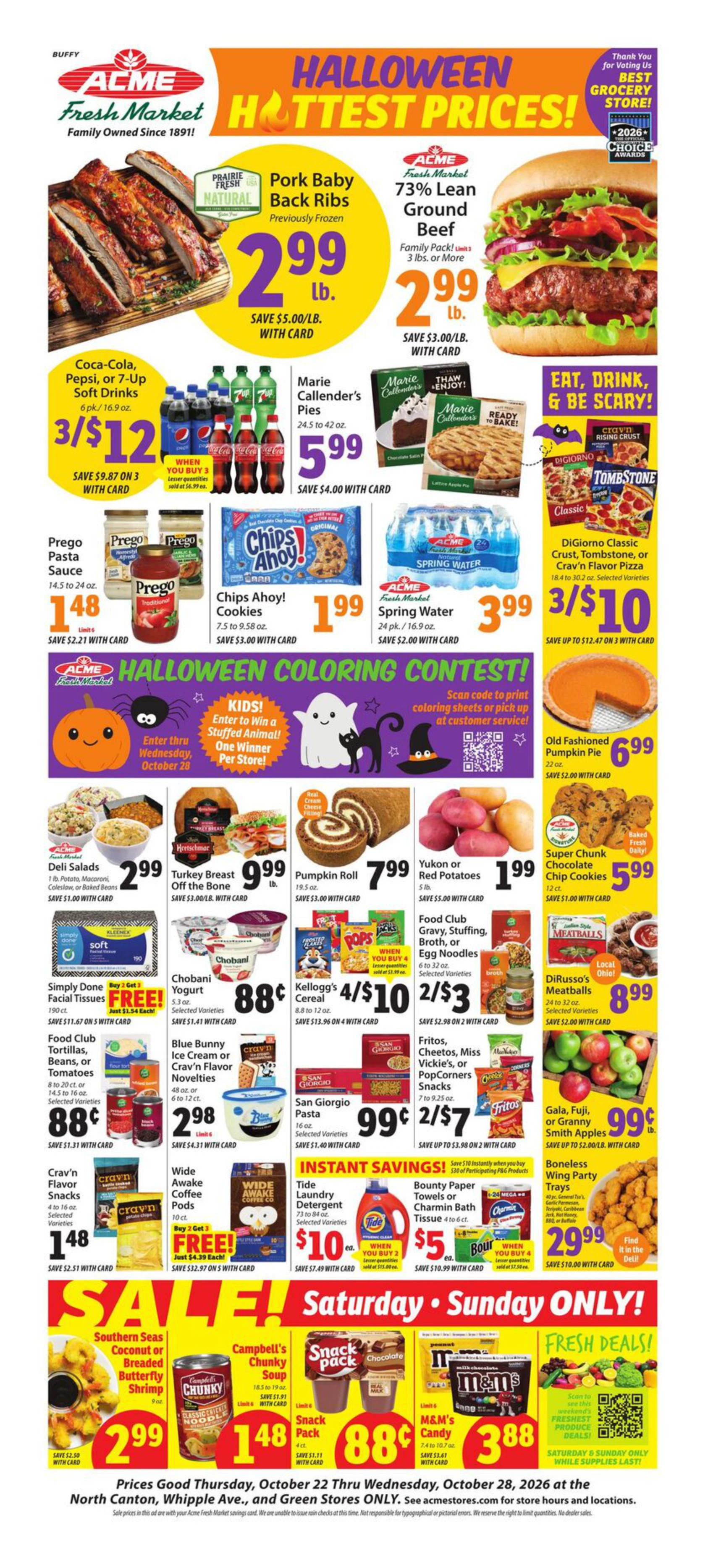Acme Fresh Market Weekly - Page 1