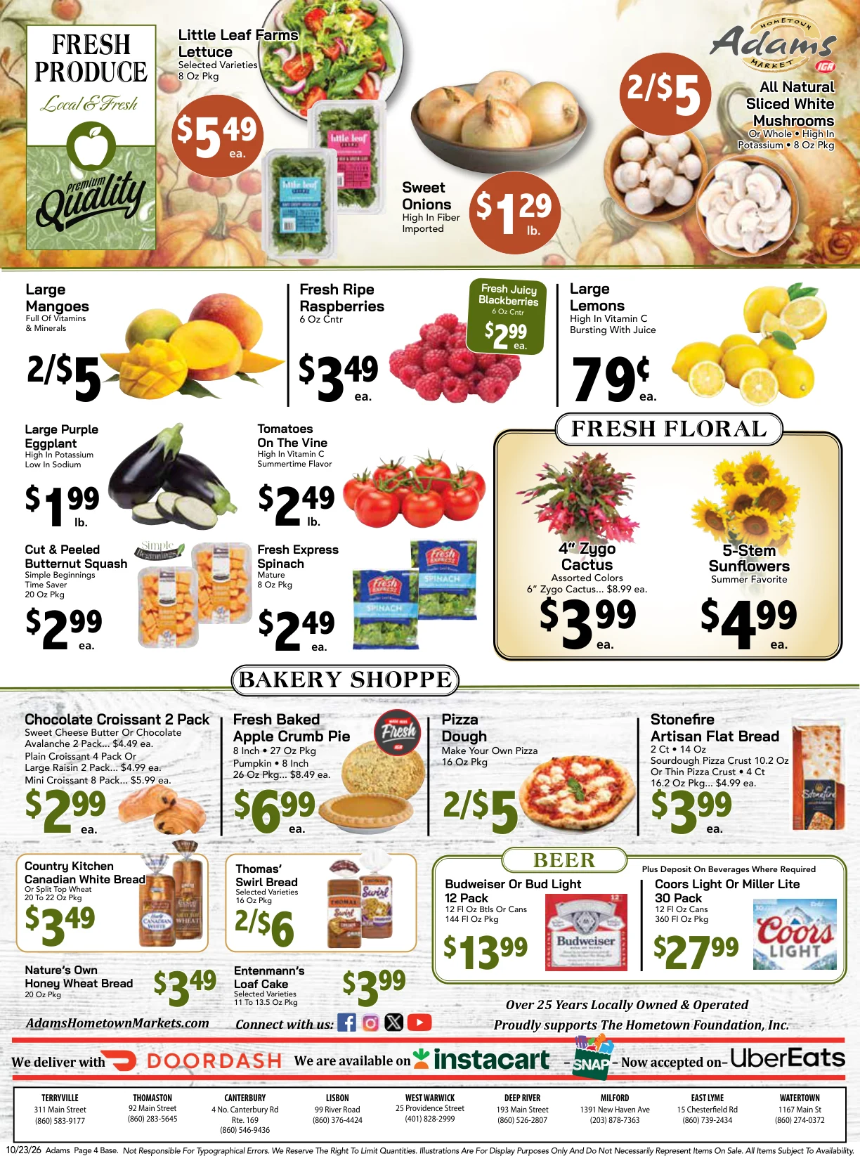 Adams Markets Weekly Ad - Page 4