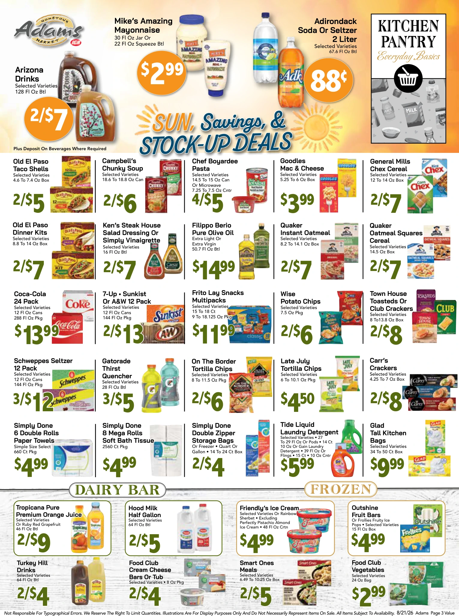 Adams Markets Weekly Ad - Page 3