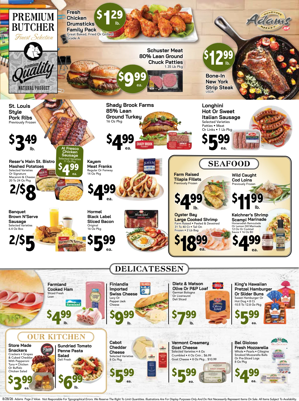 Adams Markets Weekly Ad - Page 2