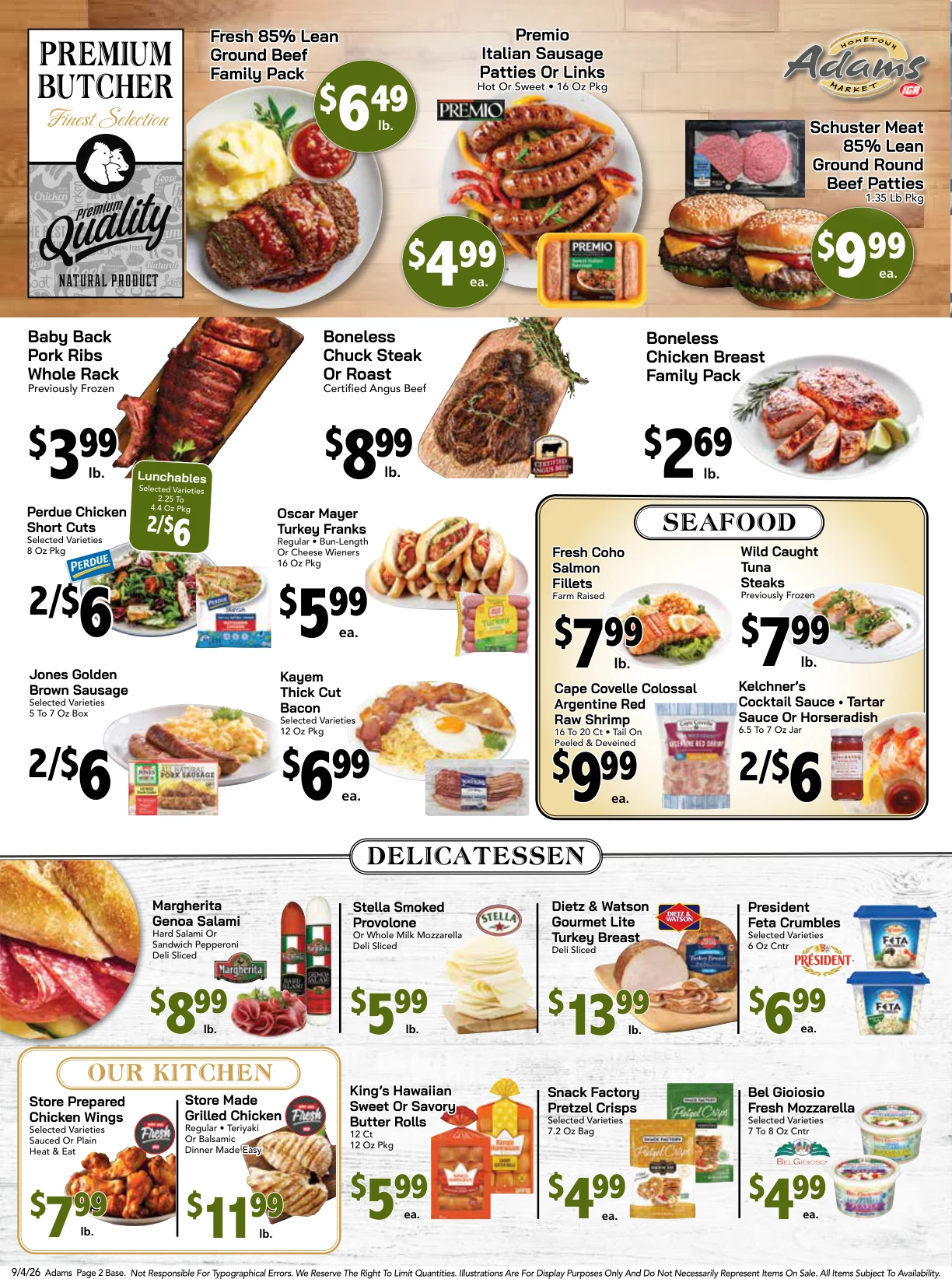 Adams Markets Weekly Ad - Page 2