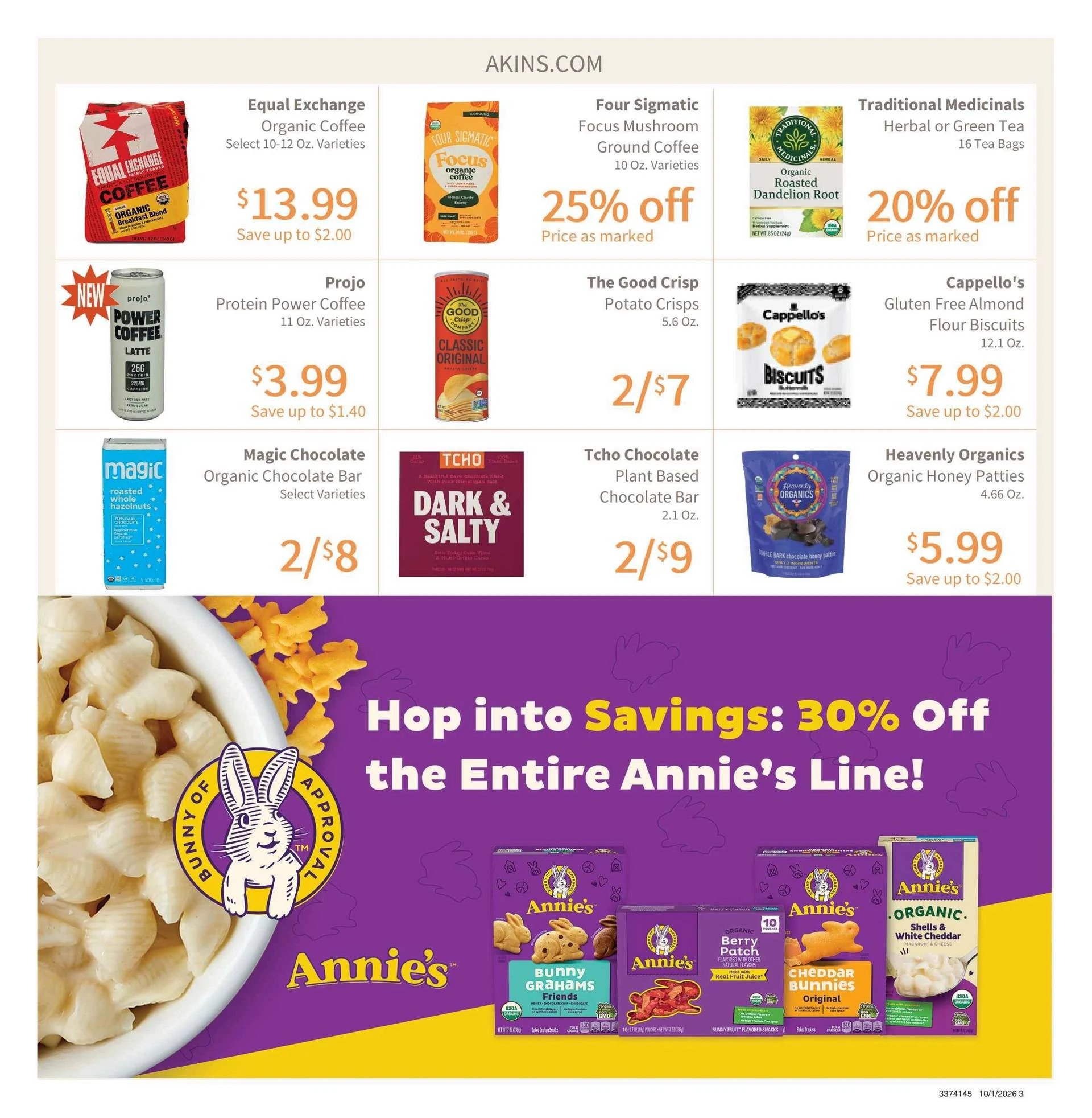 Akin's Natural Foods Monthly Ad 9/30/2026 - 10/31/2026 - Page 3