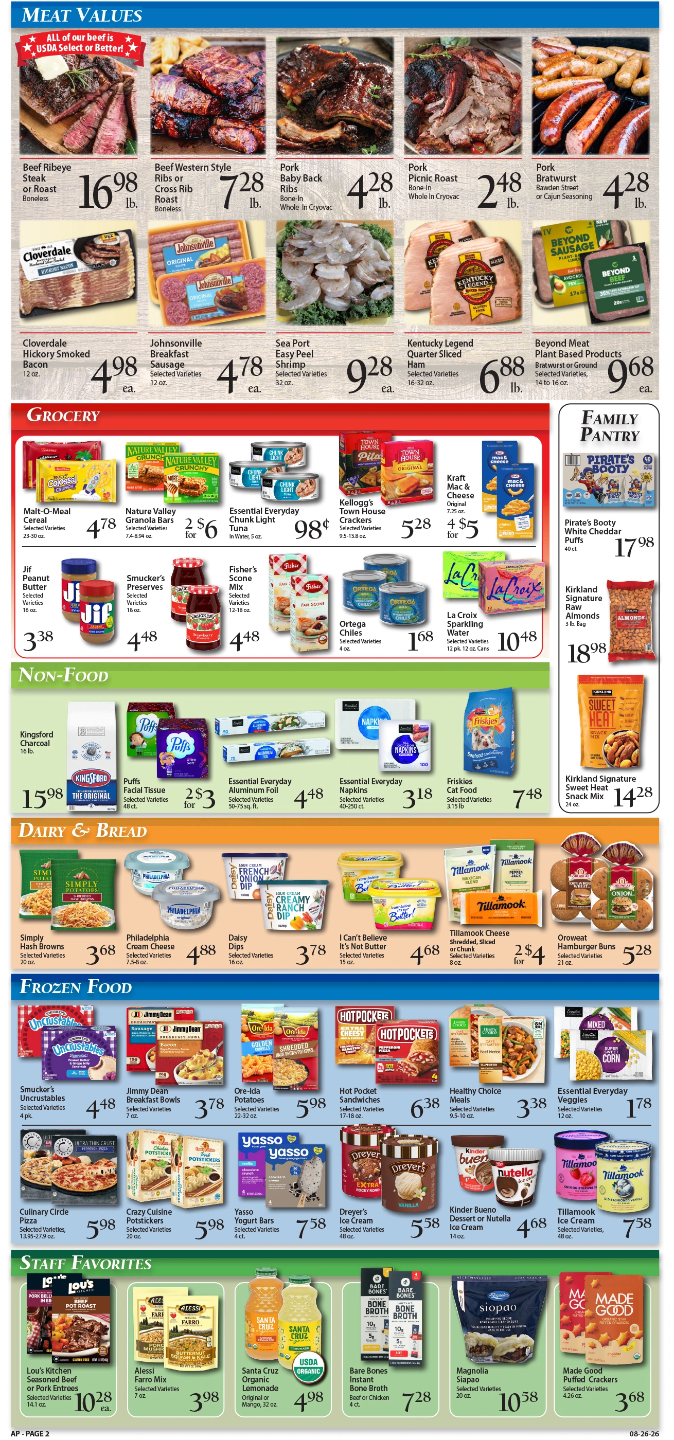 Alaskan Proud Markets Ketchikan | << Back What's On Sale? Ketchikan Thorne Bay - Page 2