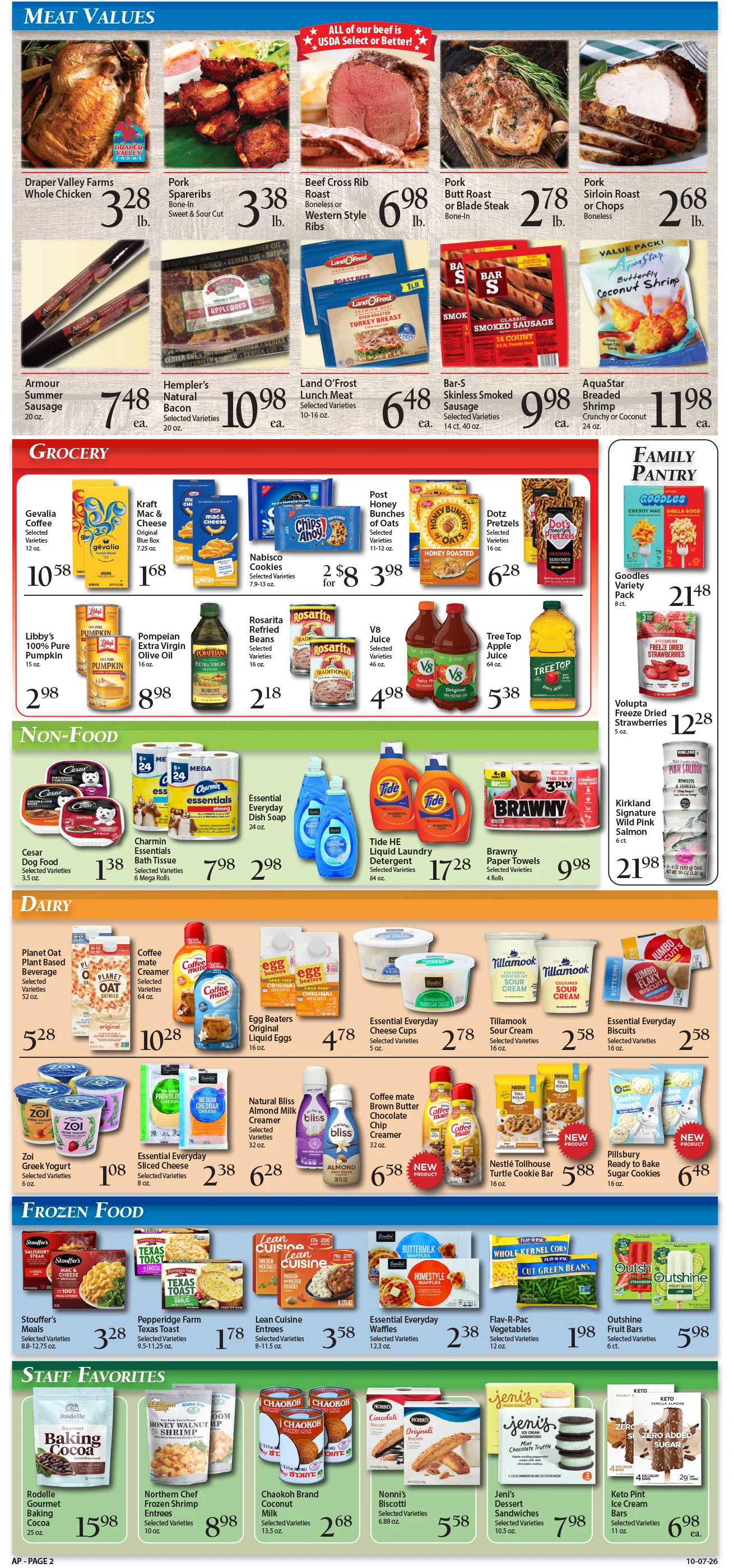 Alaskan Proud Markets Ketchikan | << Back What's On Sale? Ketchikan Thorne Bay - Page 2