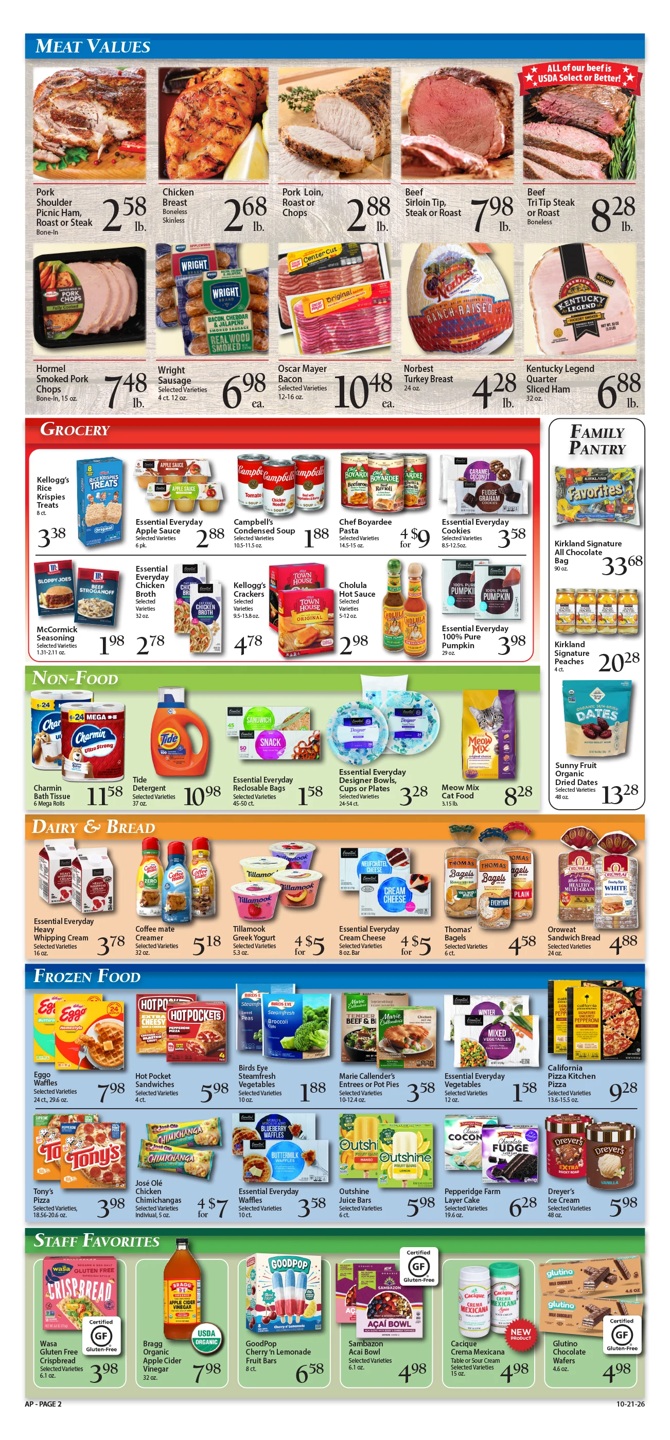 Alaskan Proud Markets Ketchikan | << Back What's On Sale? Ketchikan Thorne Bay - Page 2