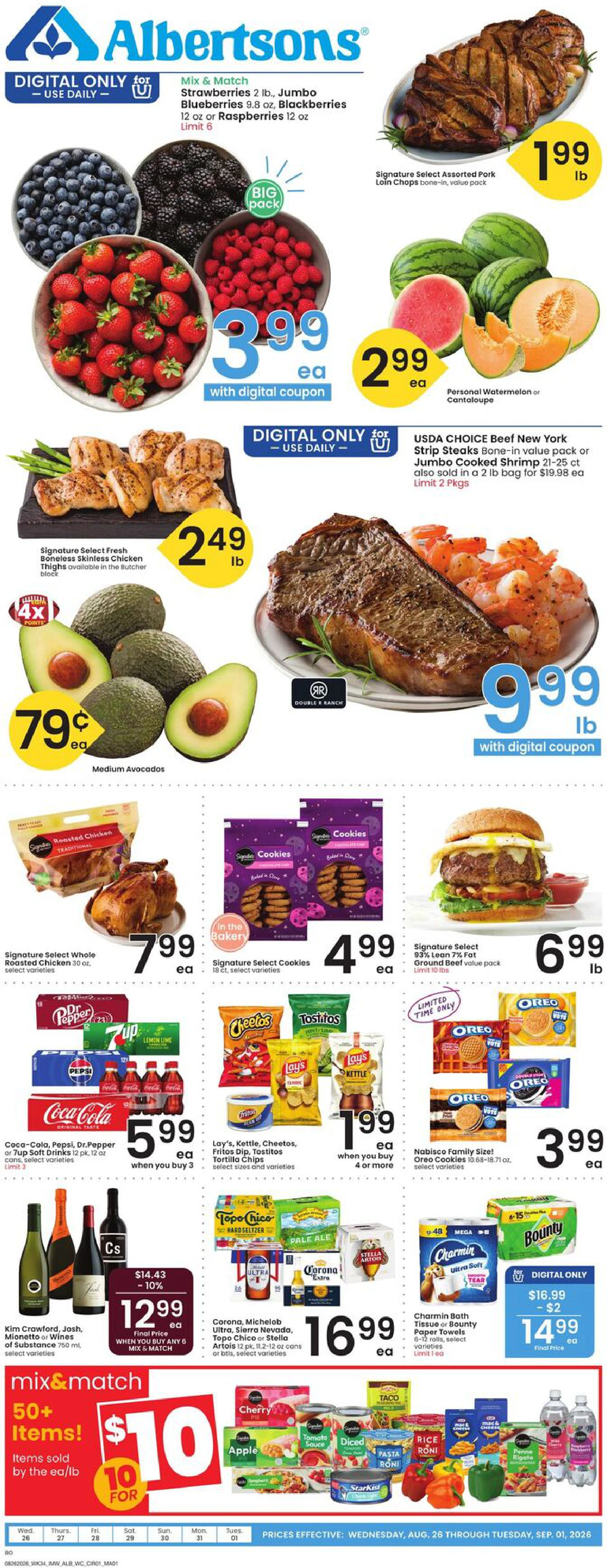 Albertsons Intermountain Weekly Ad - Page 1