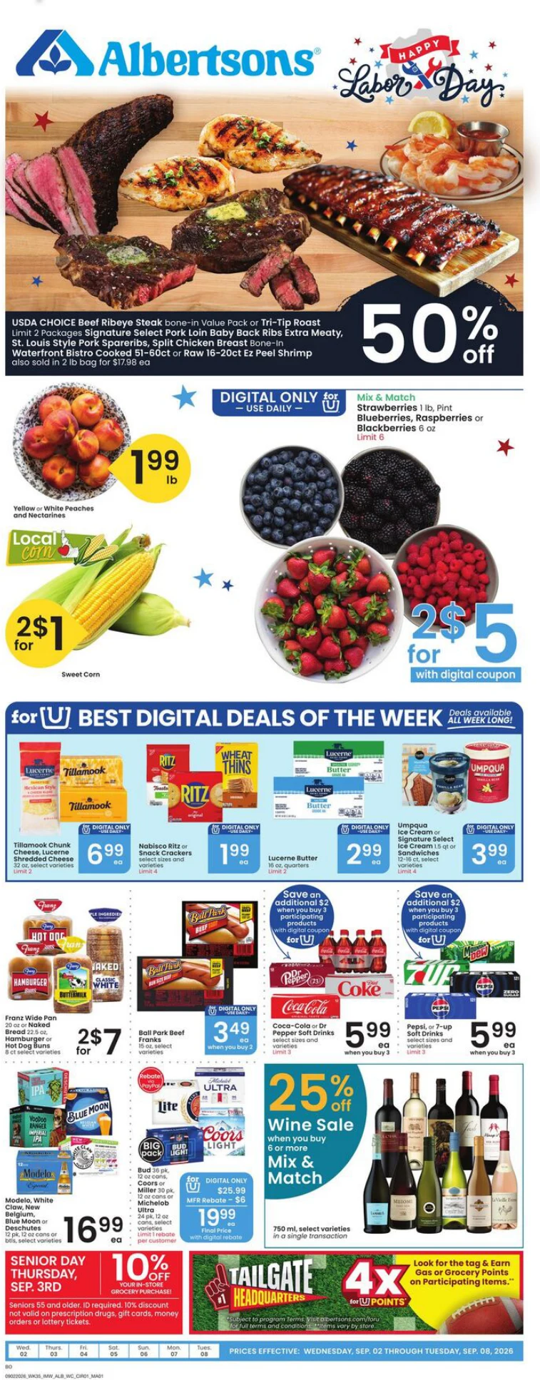 Albertsons Intermountain Weekly Ad - Page 1