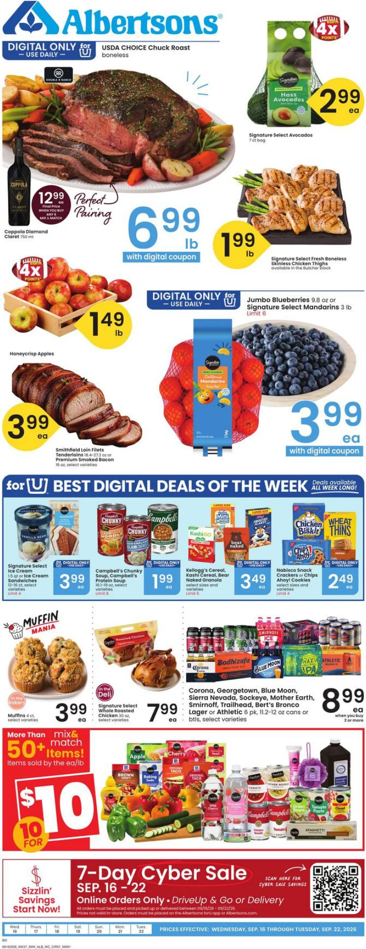 Albertsons Intermountain Weekly Ad - Page 1