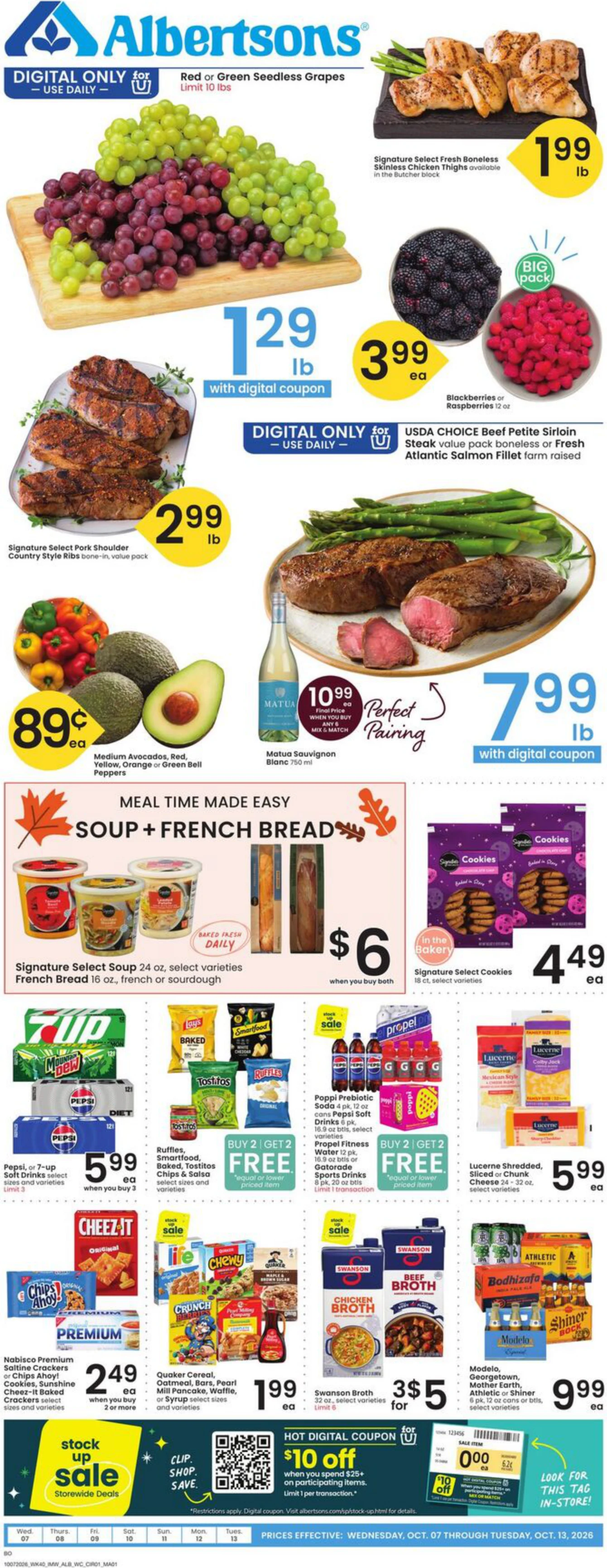 Albertsons Intermountain Weekly Ad - Page 1