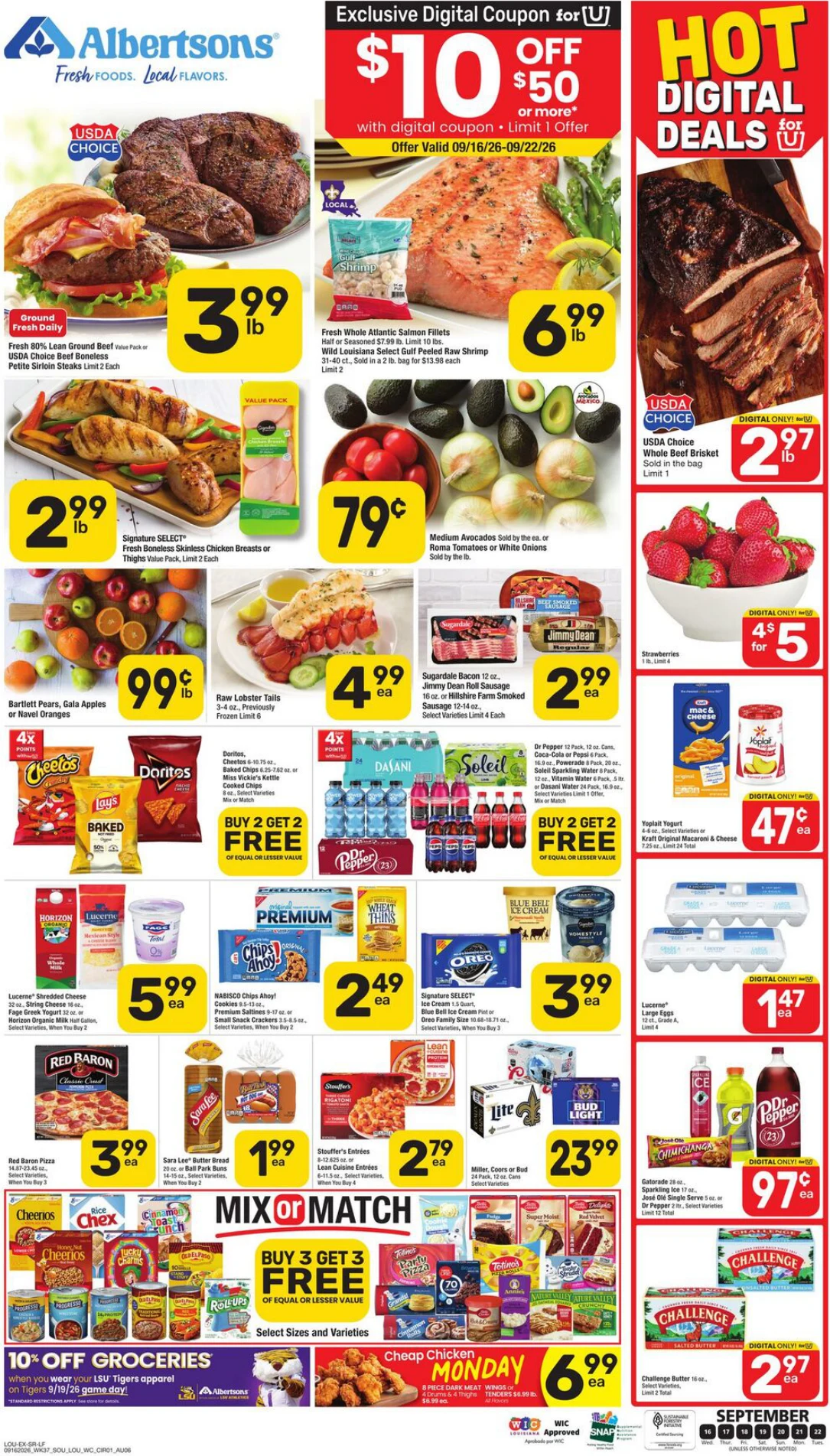 Albertsons Southern Weekly Ad - Page 1