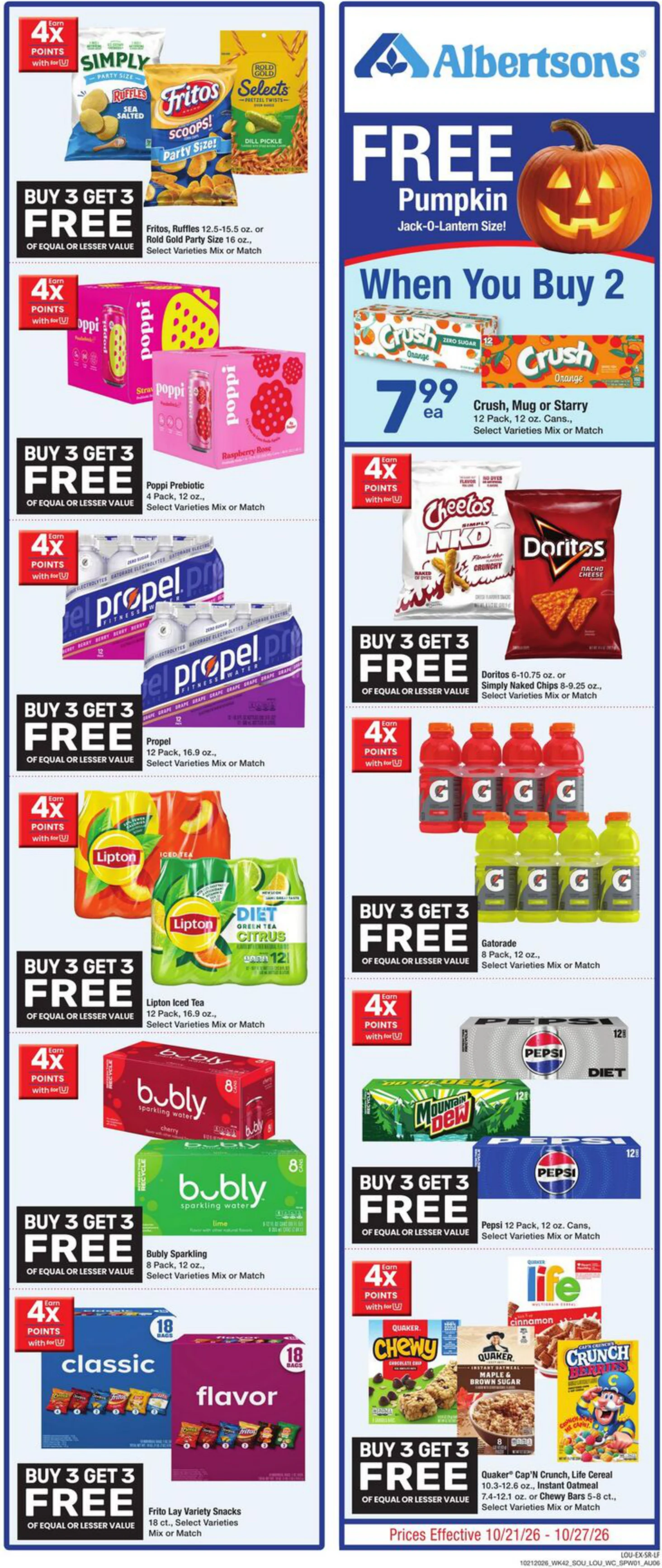 Albertsons Southern Weekly Ad - Page 1