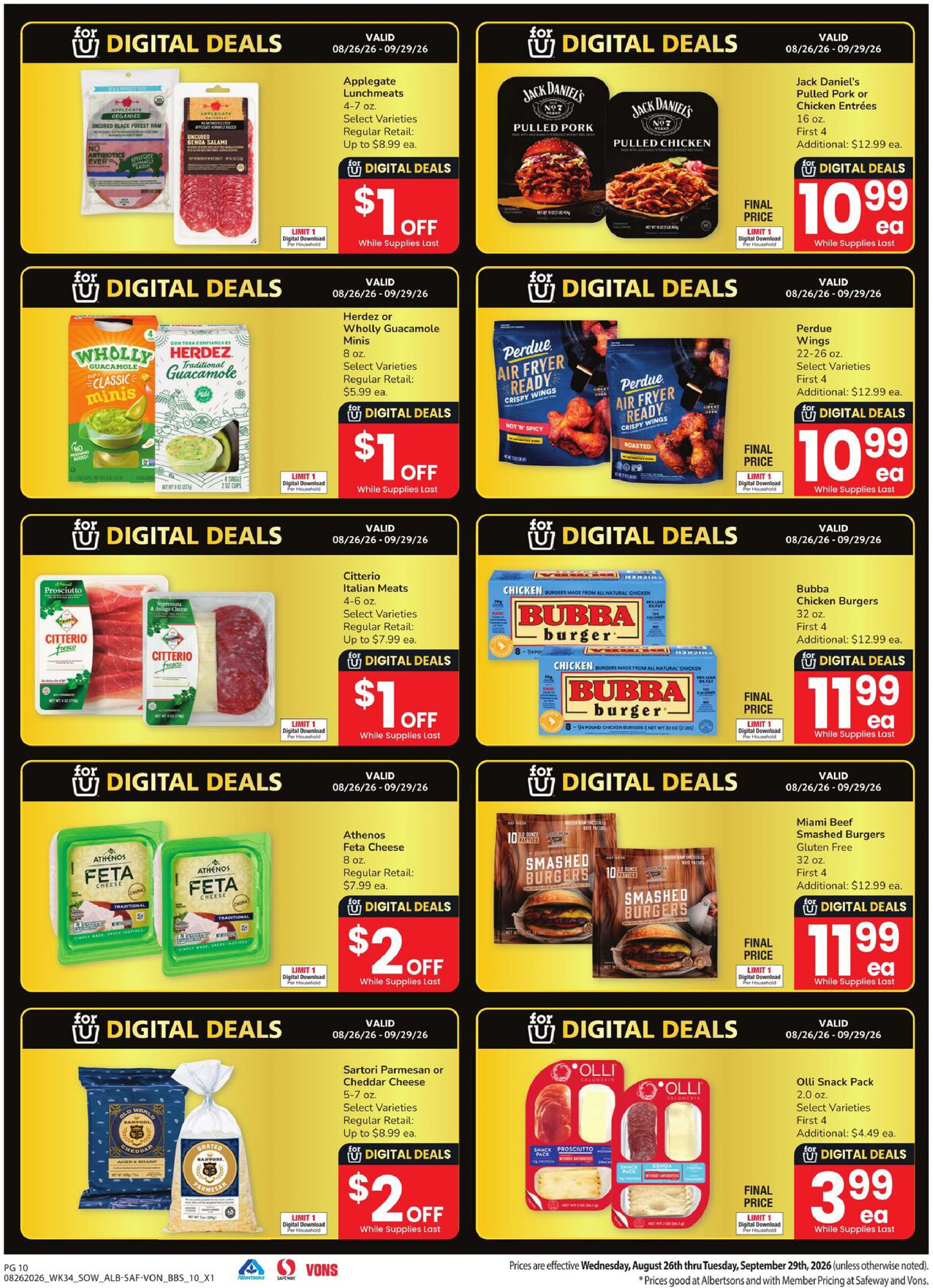 Albertsons Southwest Big Book of Savings - Page 10