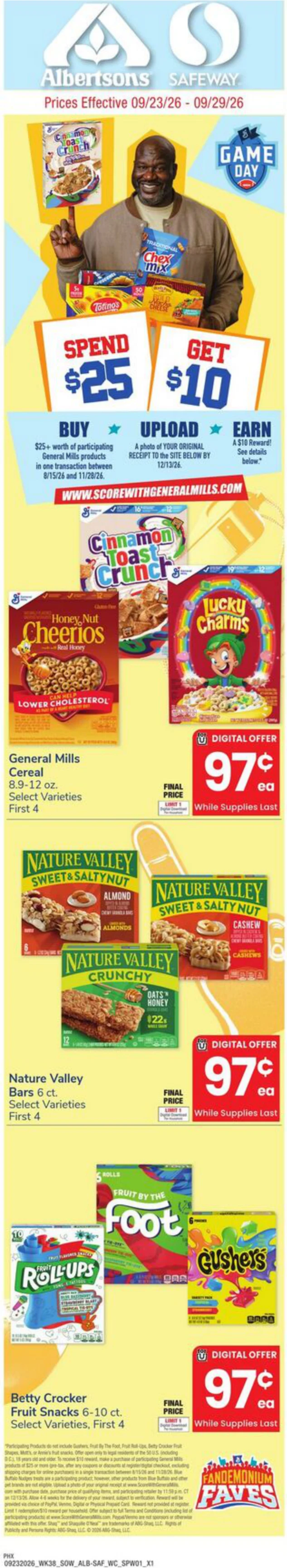 Albertsons Southwest Weekly Ad - Page 1