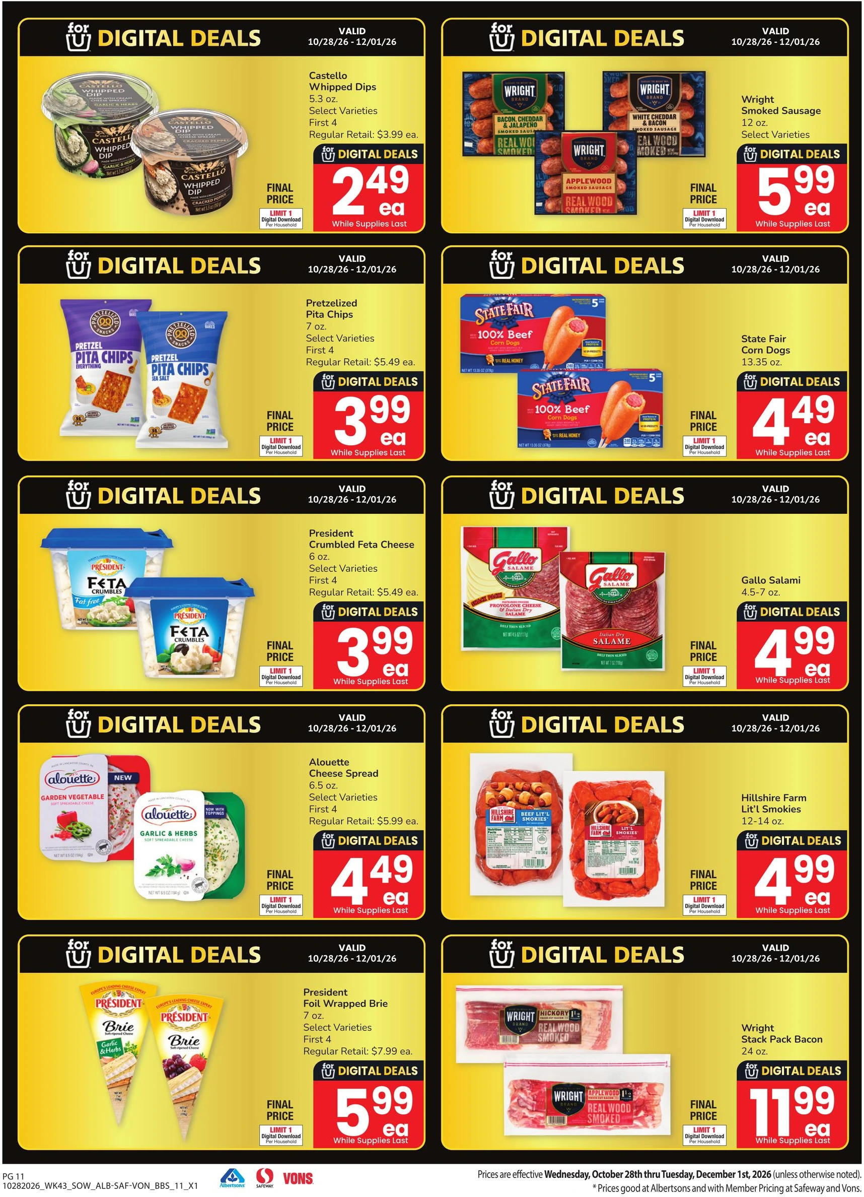 Albertsons Southwest Big Book of Savings - Page 11