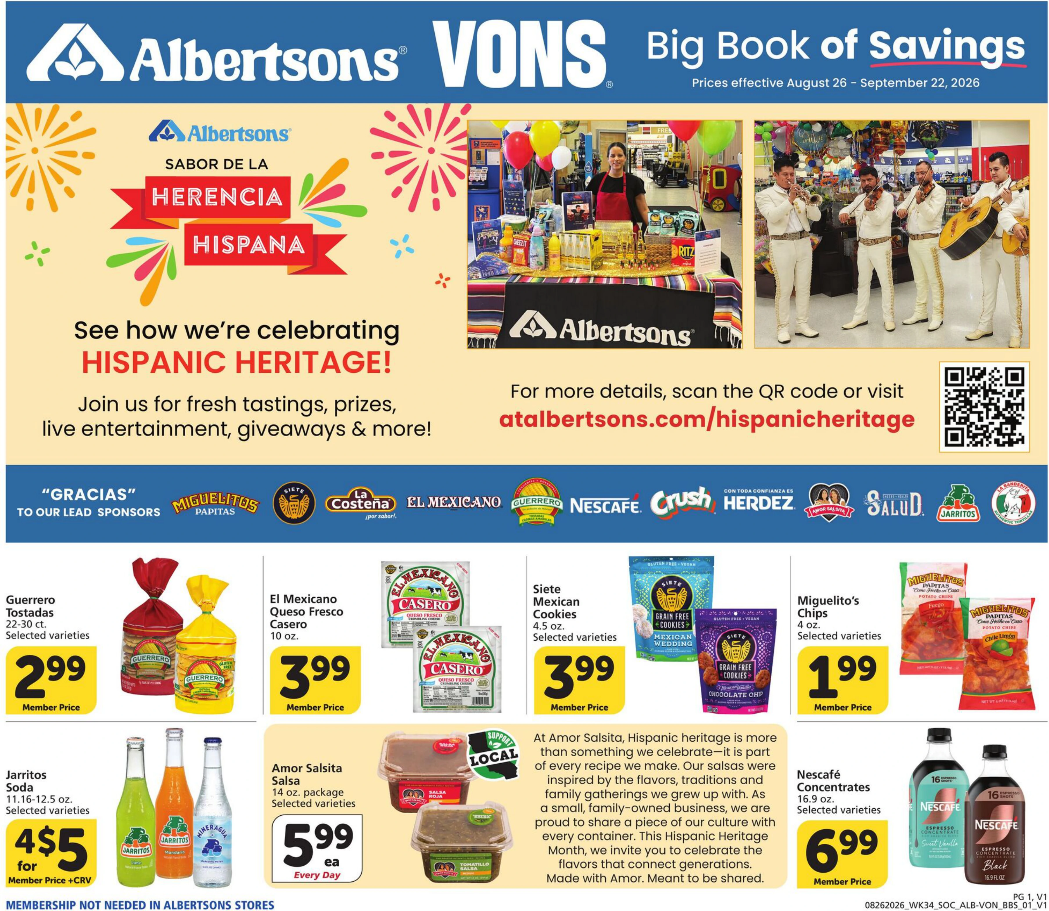 Albertsons West Coast Big Book of Savings - Page 1