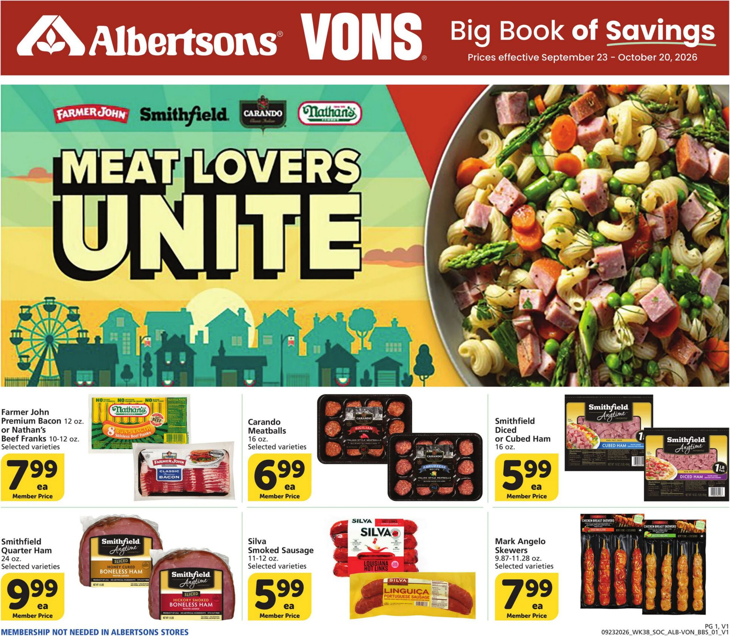 Albertsons West Coast Big Book of Savings - Page 1