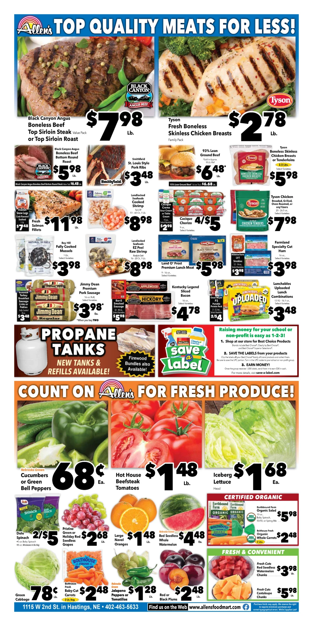Allen's Food Mart Hastings, NE Next Weekly Ad - Page 2