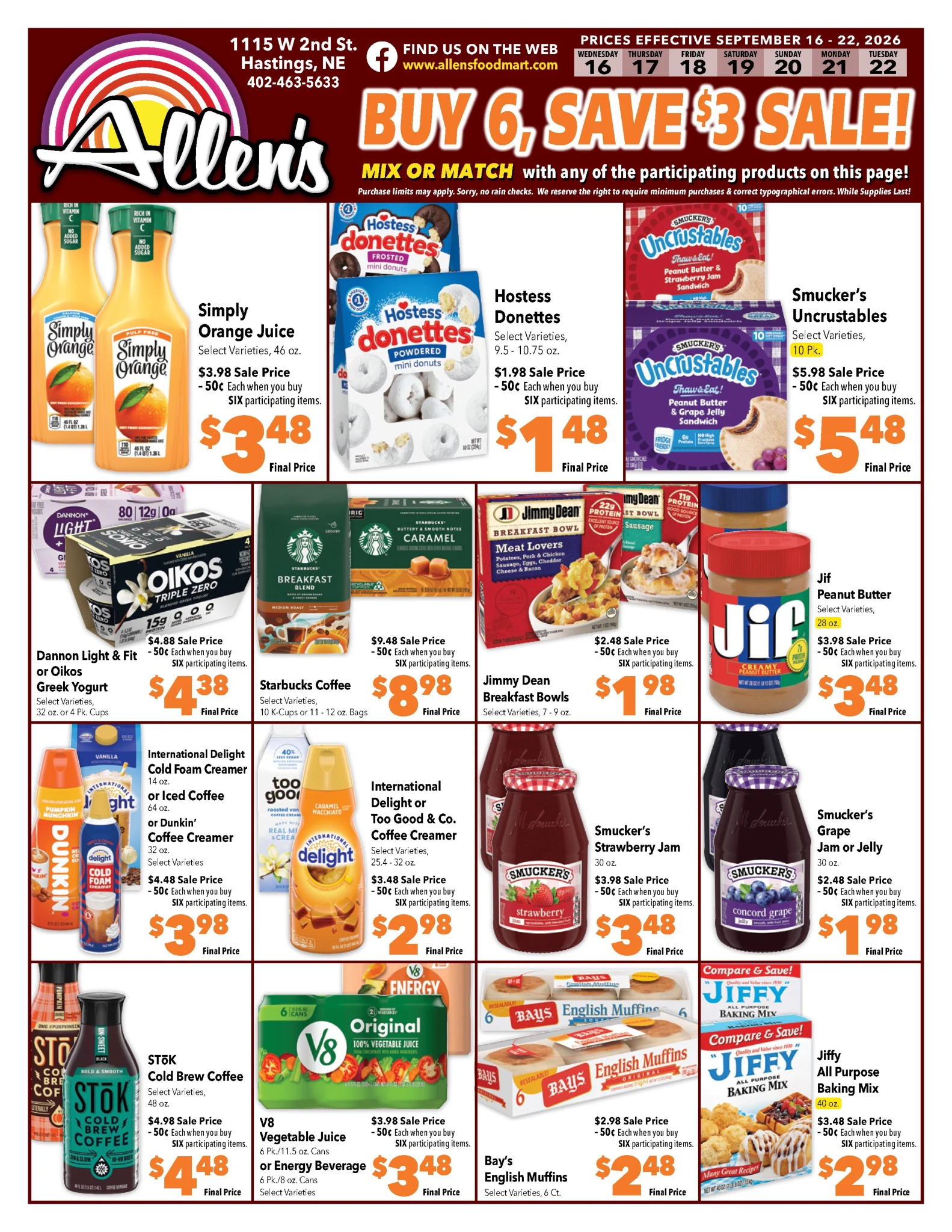 Allen's Food Mart Hastings, NE Next Weekly Ad - Page 3