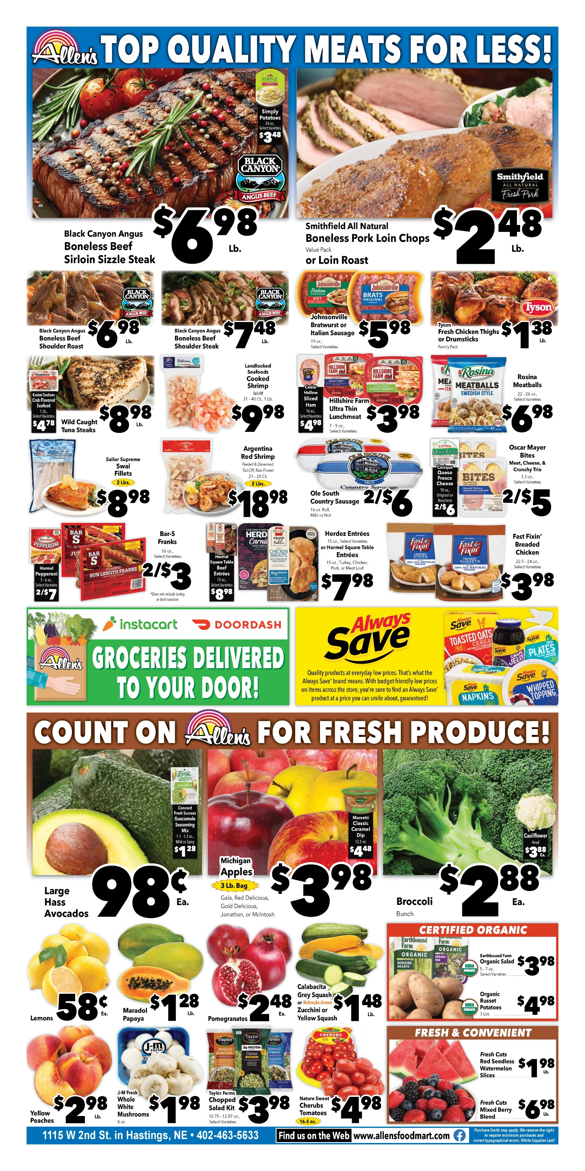 Allen's Food Mart Hastings, NE Next Weekly Ad - Page 2