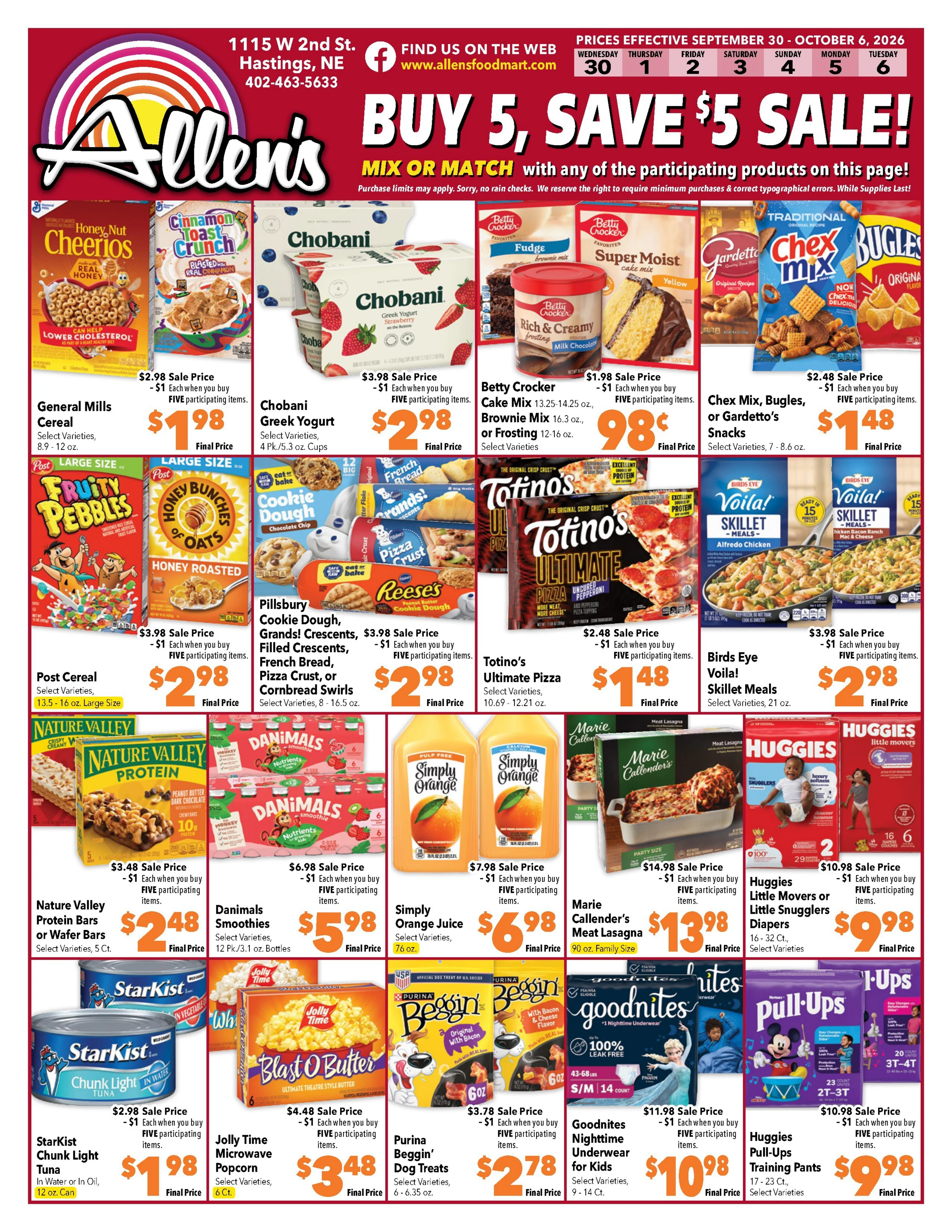 Allen's Food Mart Hastings, NE Next Weekly Ad - Page 3