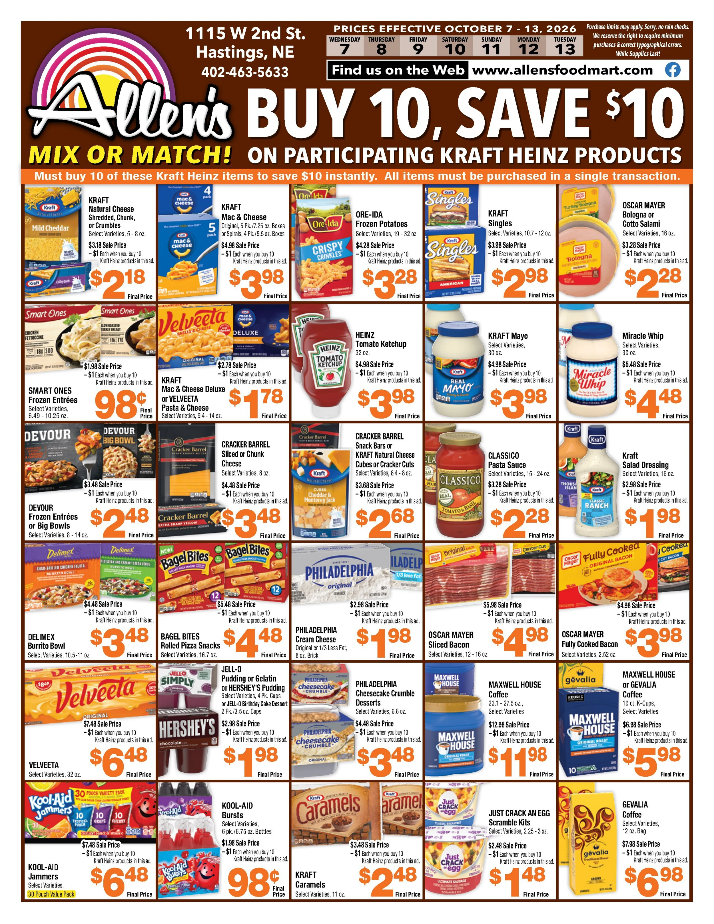 Allen's Food Mart Hastings, NE Next Weekly Ad - Page 3