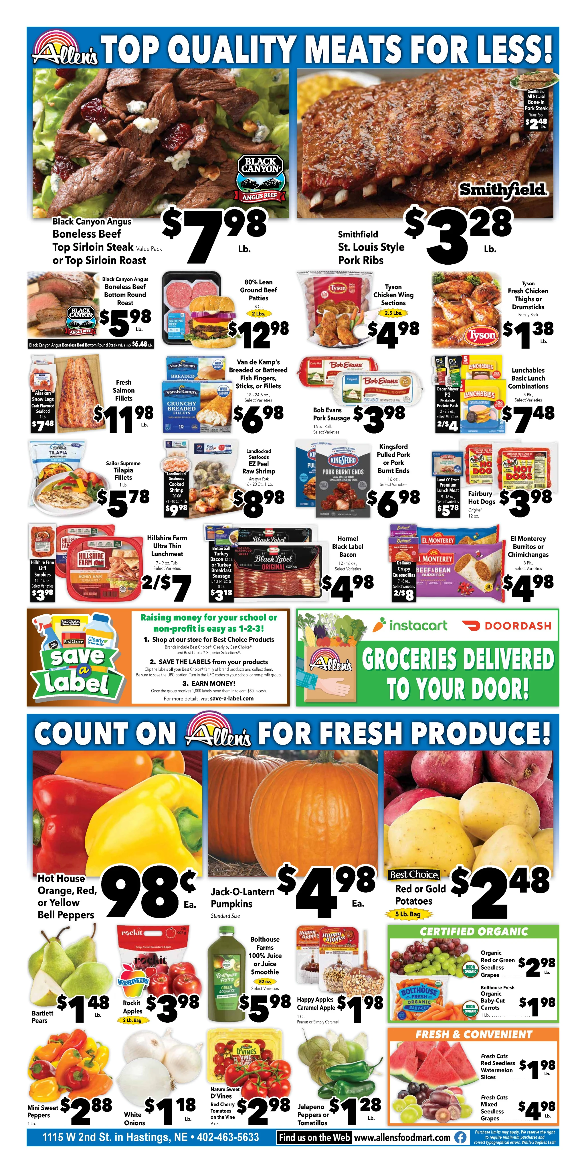 Allen's Food Mart Hastings, NE Next Weekly Ad - Page 2