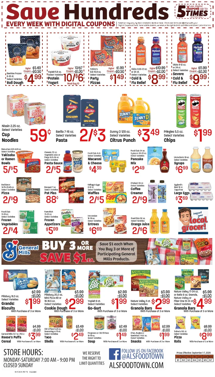 Al's Food Town Ad of September 1 - 7, 2026 - Page 6
