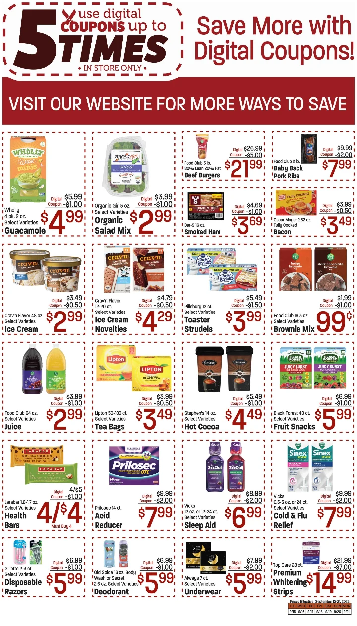 Al's Food Town Ad of September 15 - 21, 2026 - Page 4