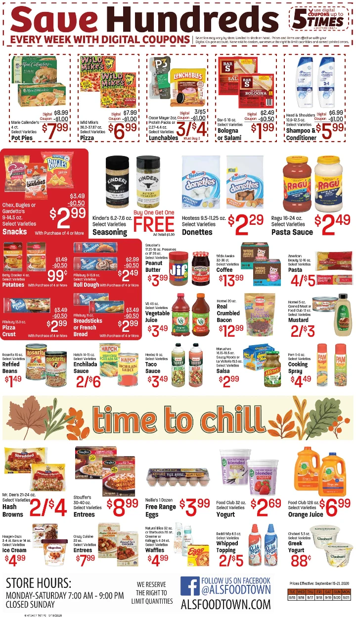 Al's Food Town Ad of September 15 - 21, 2026 - Page 6