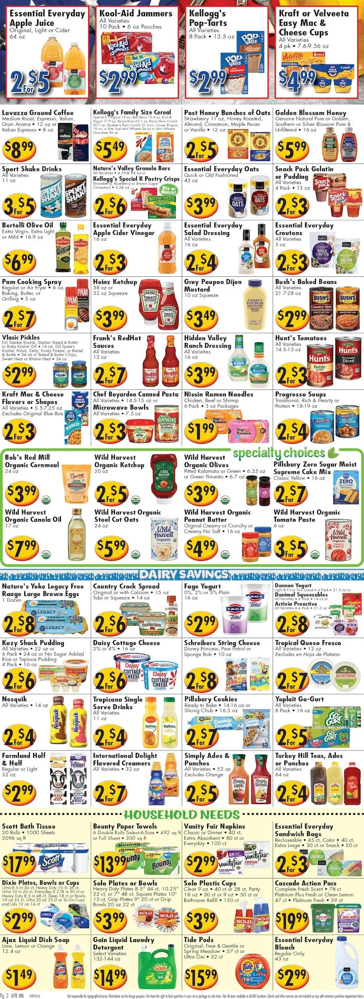 America's Food Basket Weekly Ad - Page 2