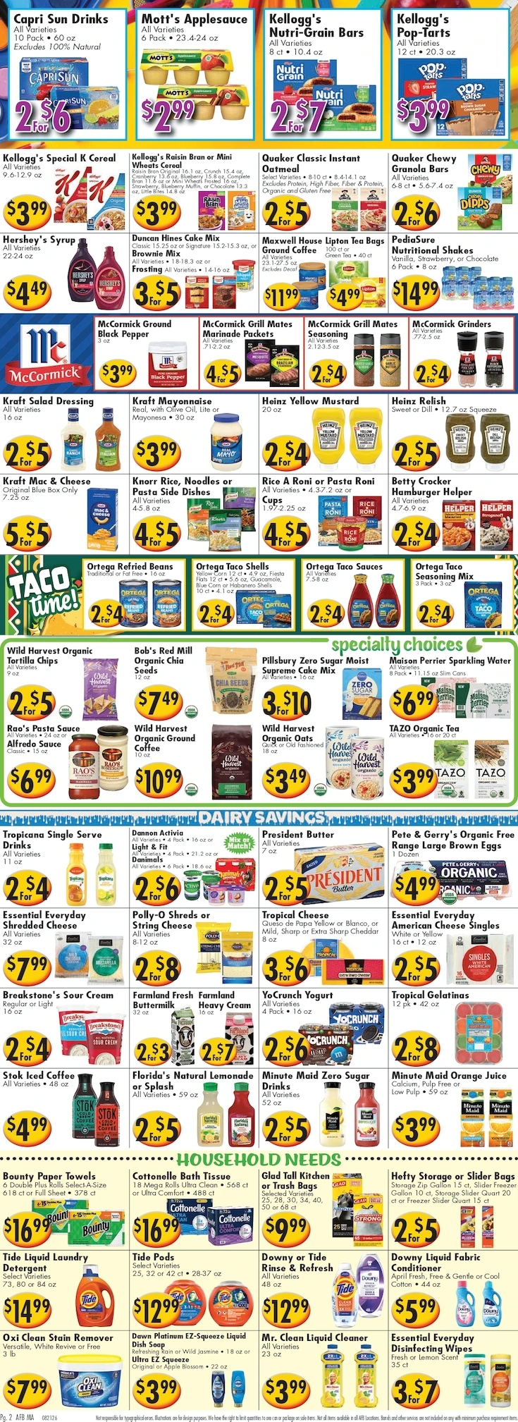 America's Food Basket Weekly Ad - Page 2