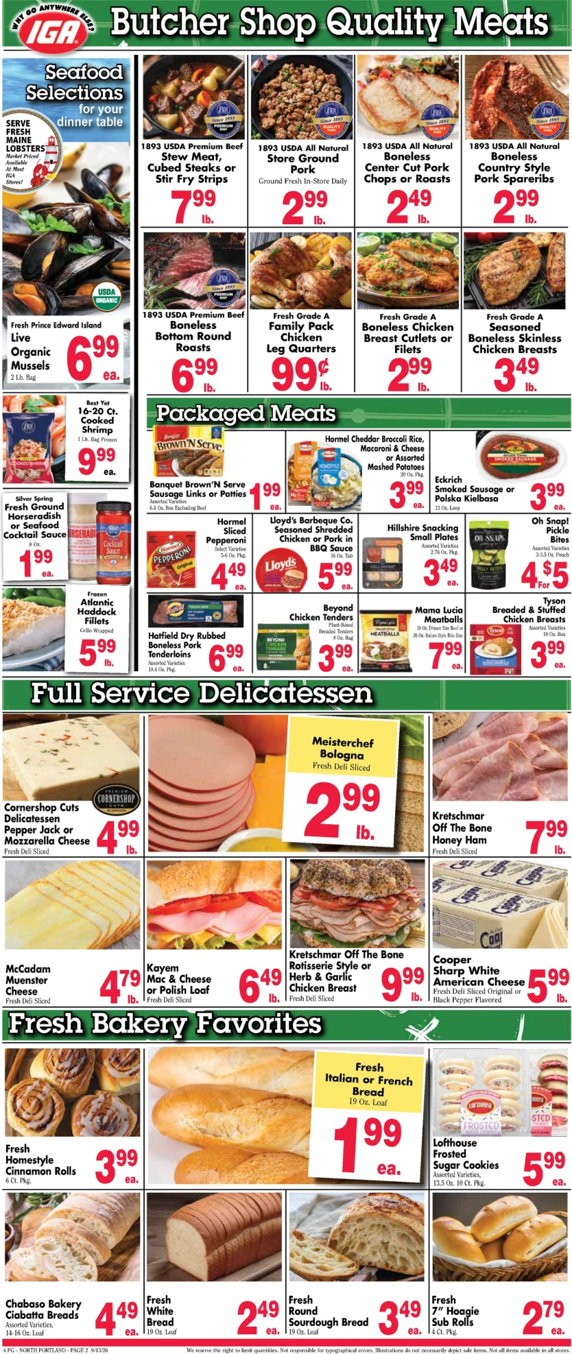Andy's IGA Current Ad - Page 2