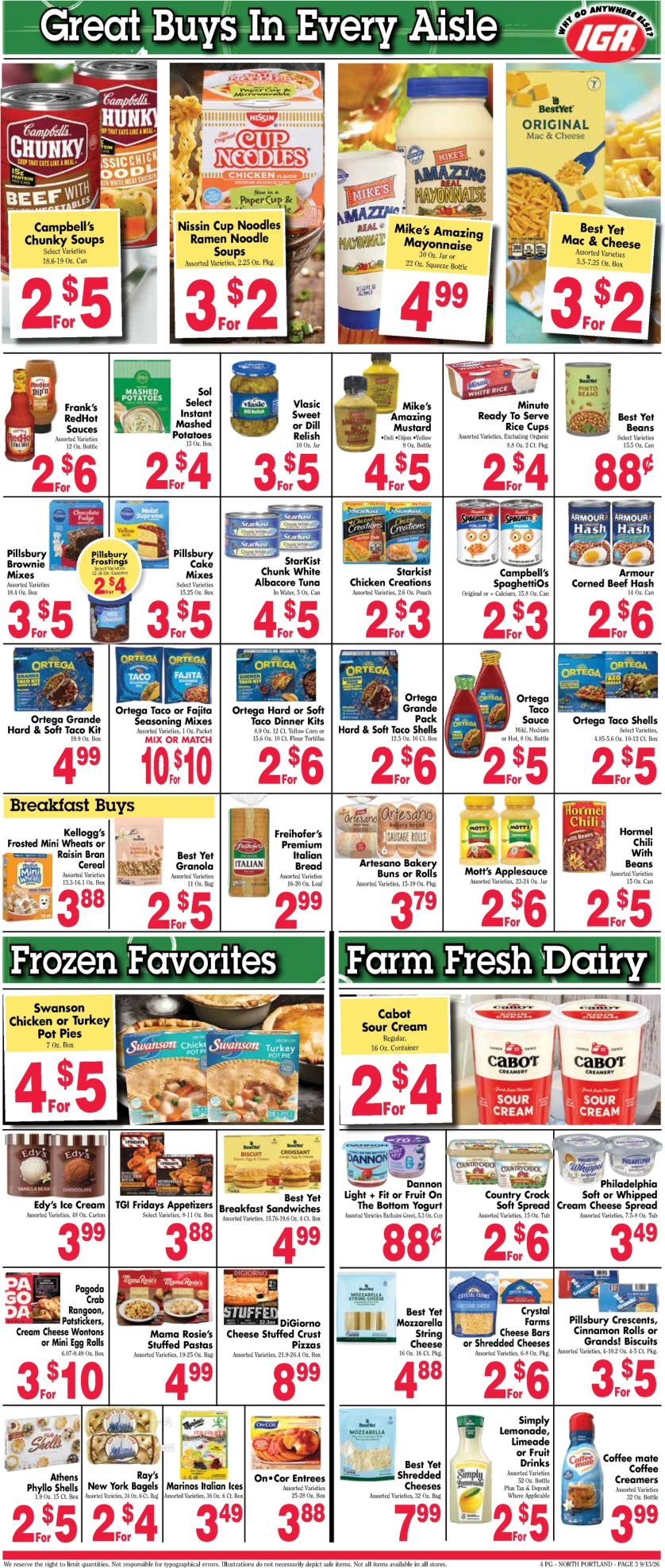 Andy's IGA Current Ad - Page 3