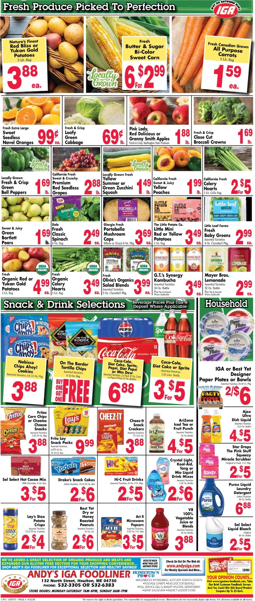 Andy's IGA Current Ad - Page 4