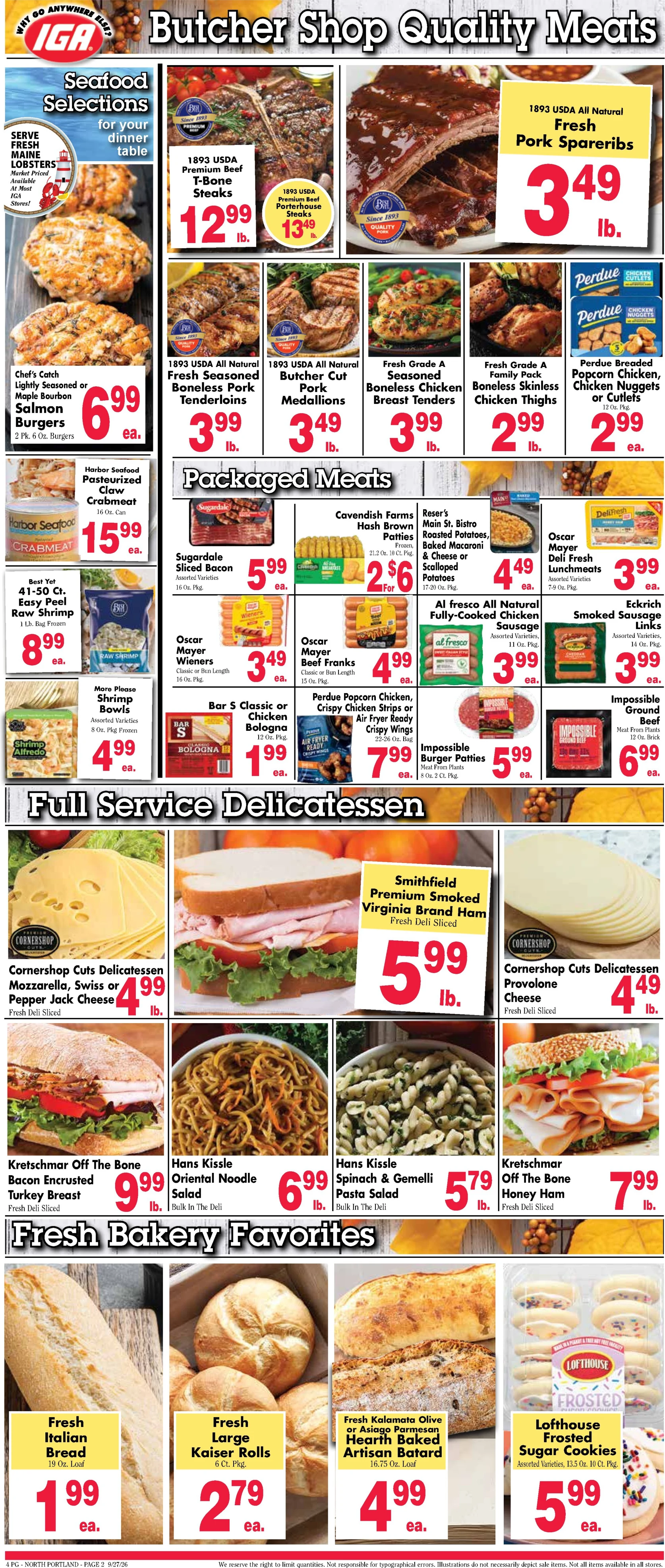 Andy's IGA Current Ad - Page 2