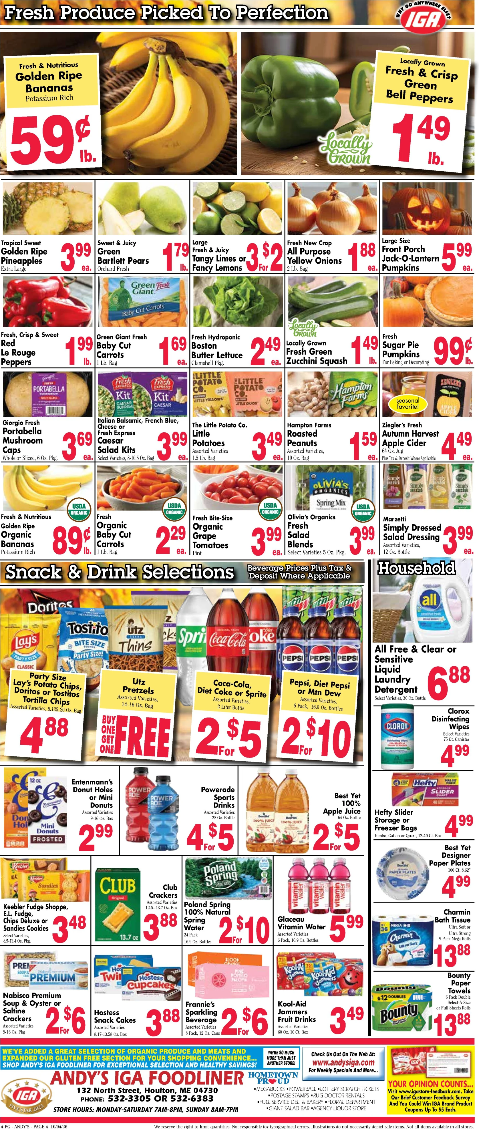Andy's IGA Current Ad - Page 4