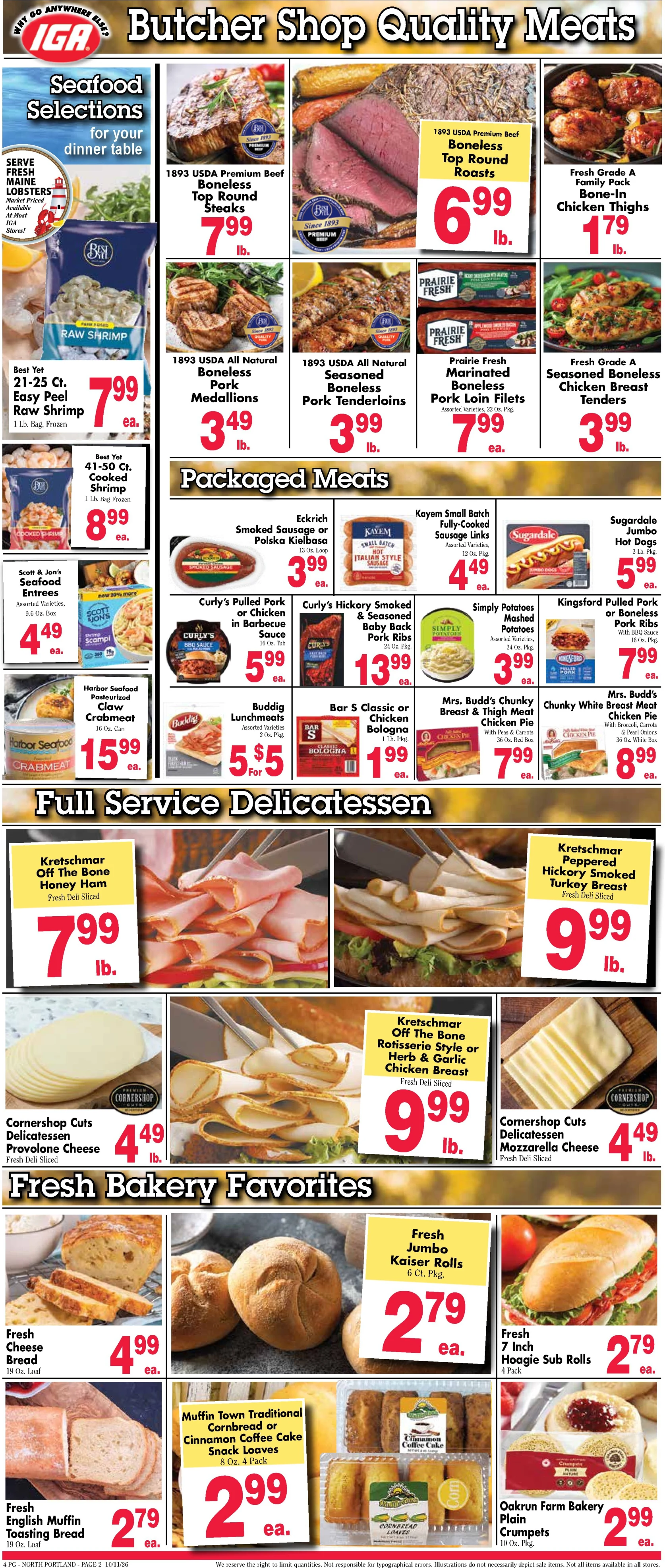 Andy's IGA Current Ad - Page 2