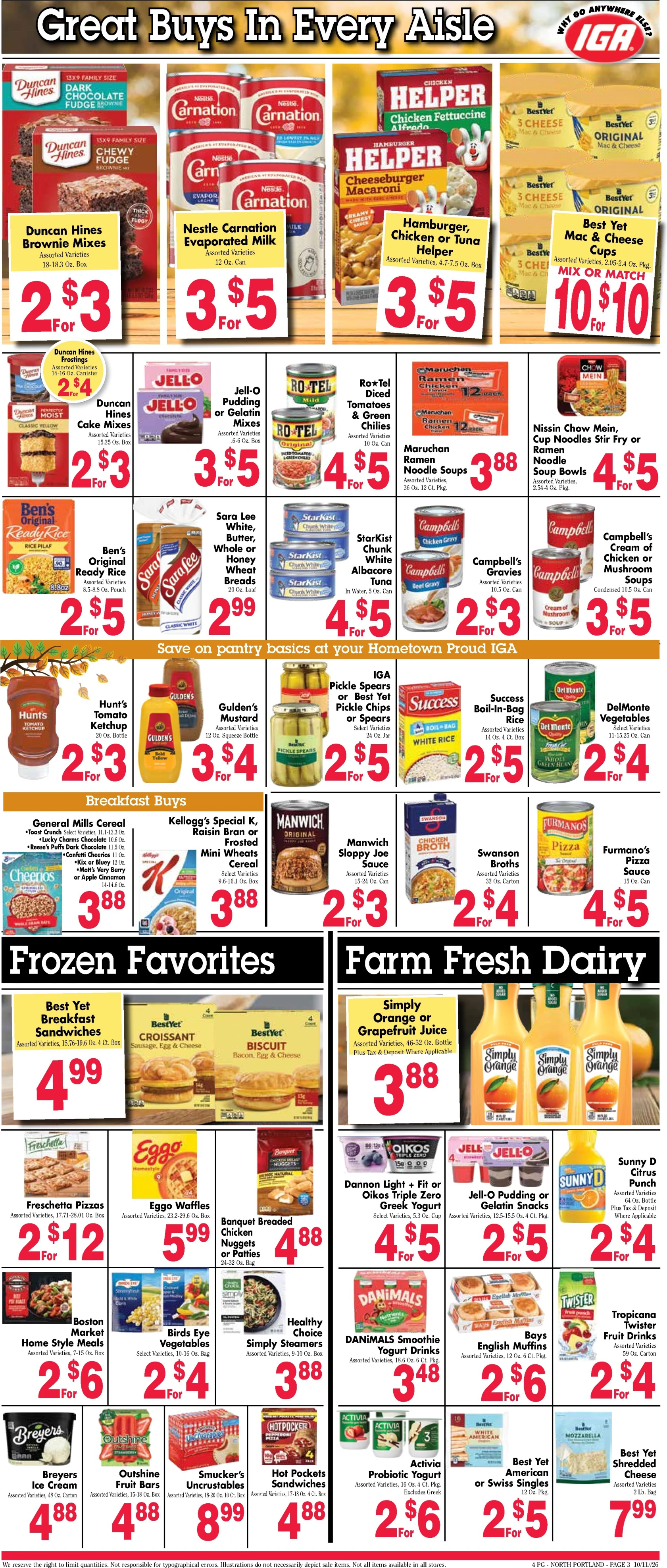 Andy's IGA Current Ad - Page 3