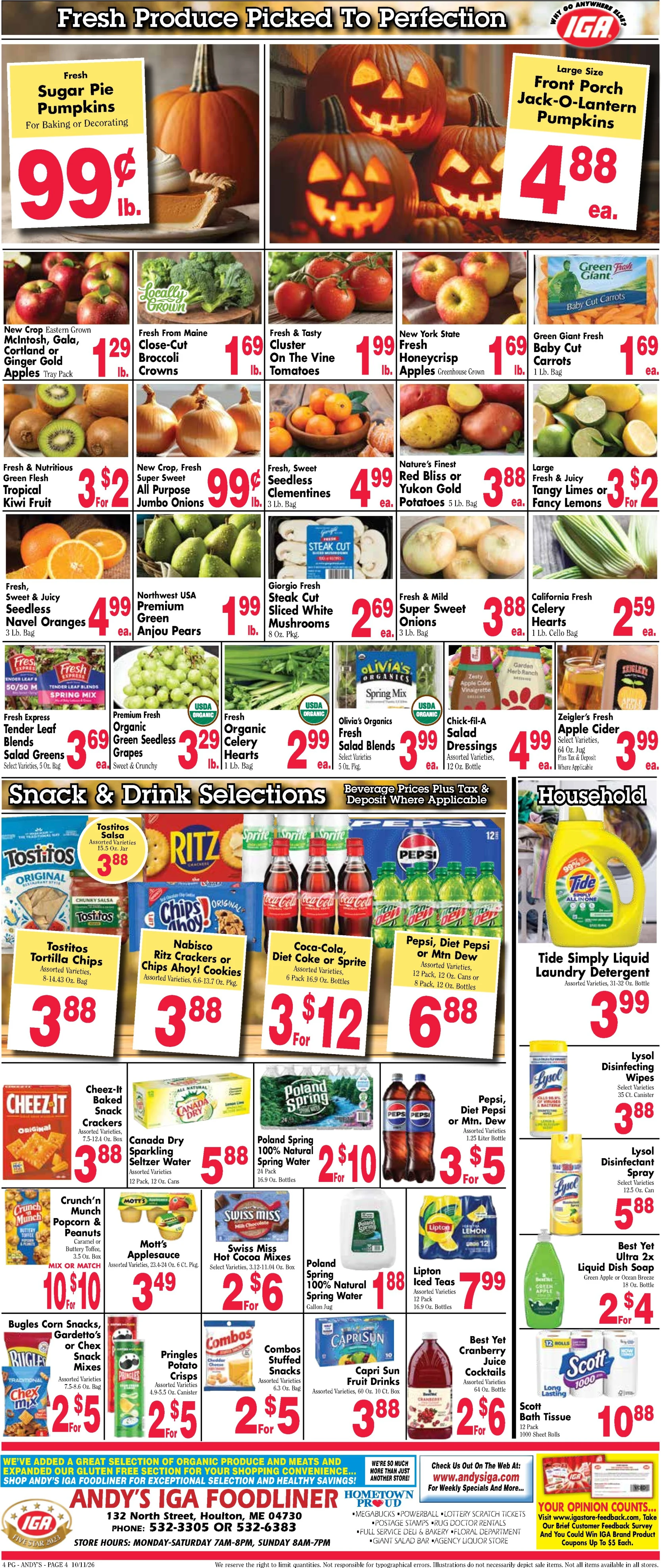 Andy's IGA Current Ad - Page 4