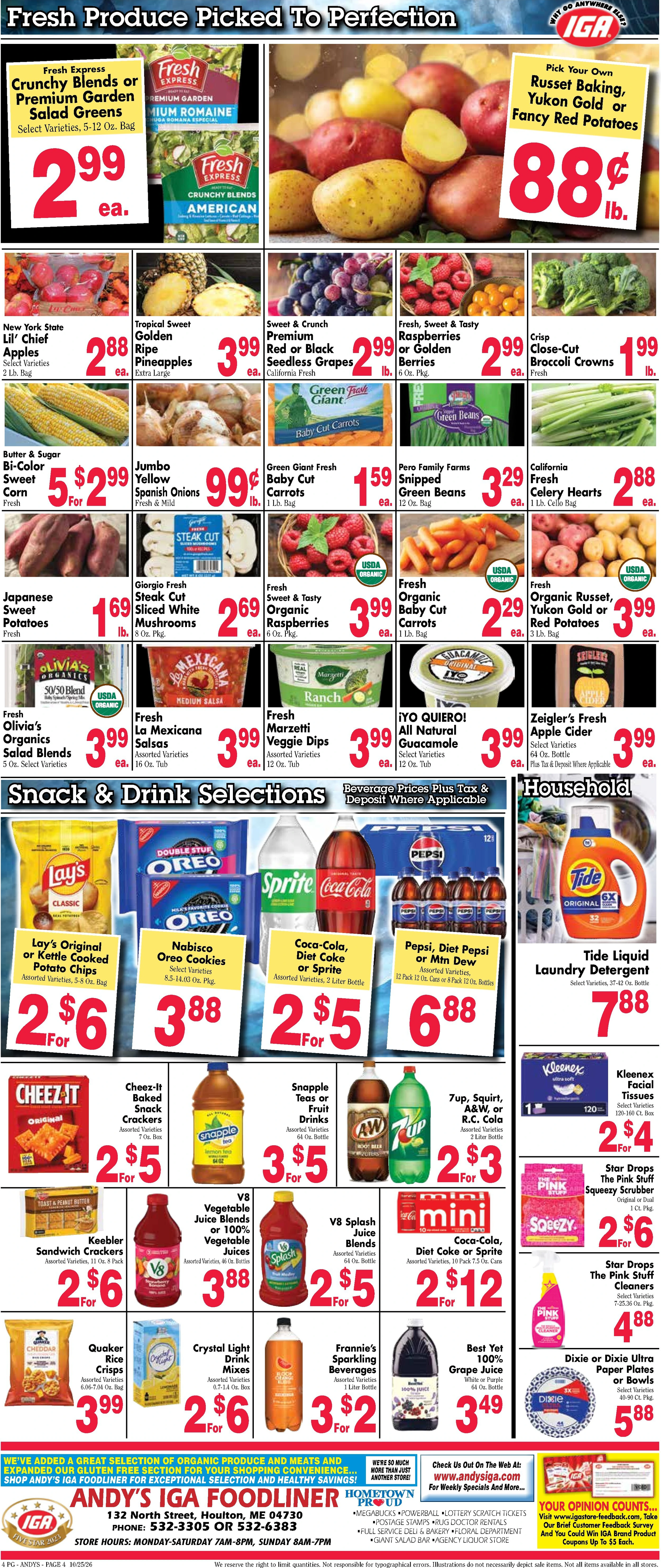 Andy's IGA Weekly Ad - Page 4