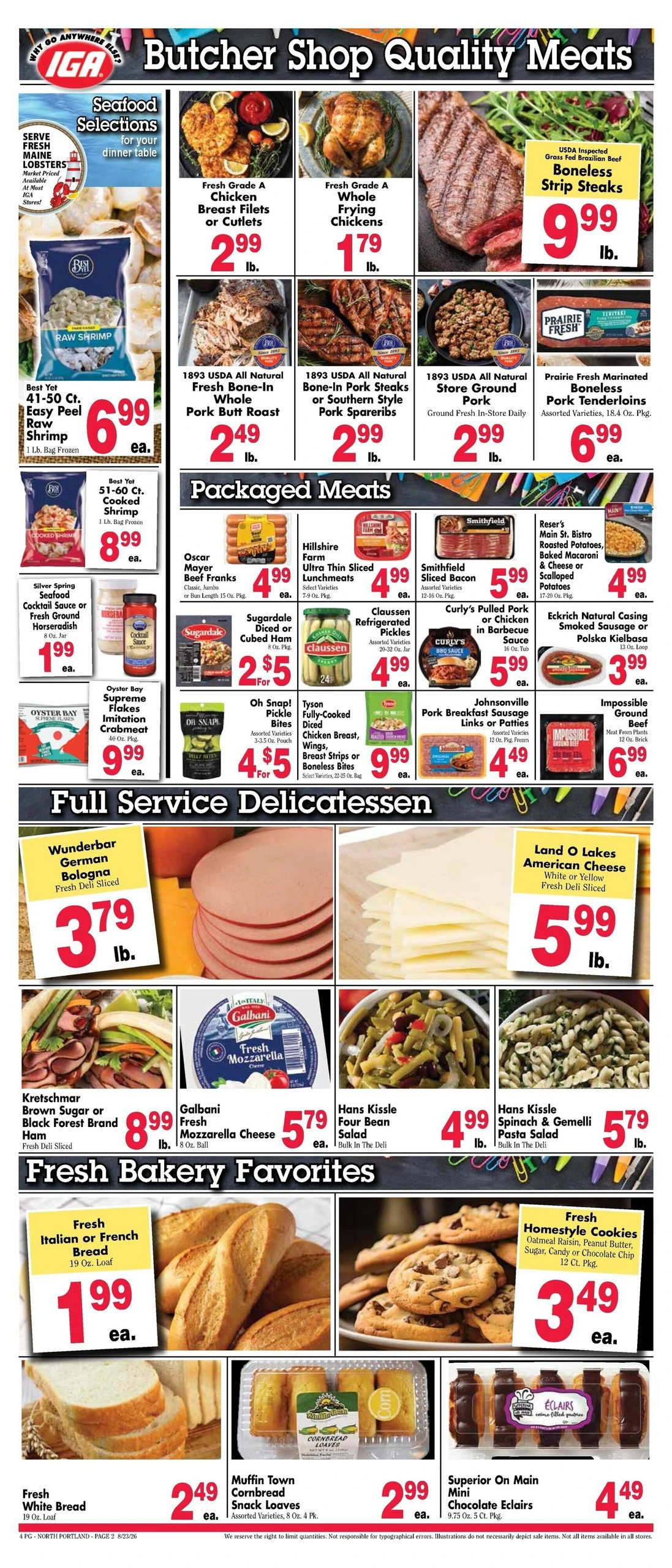 Andy's IGA Indexed Weekly - Page 2