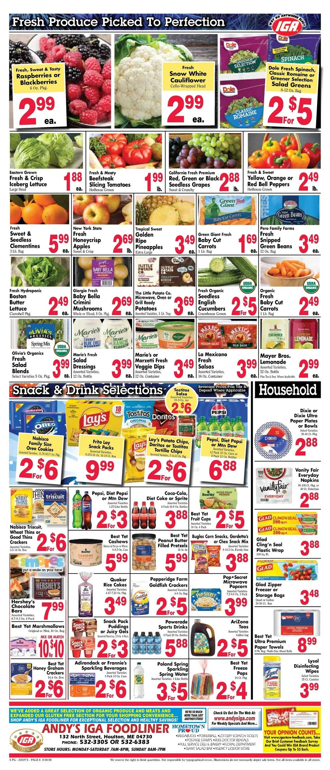 Andy's IGA Indexed Weekly - Page 6